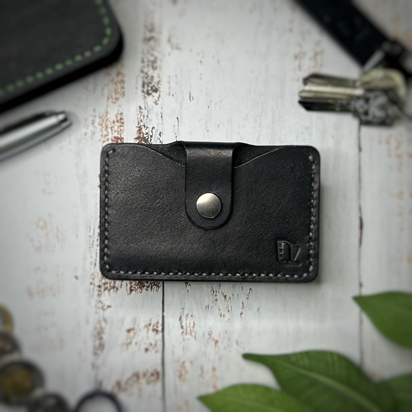 The Tupelo | Handmade Vegetable Tanned Leather Card Holder