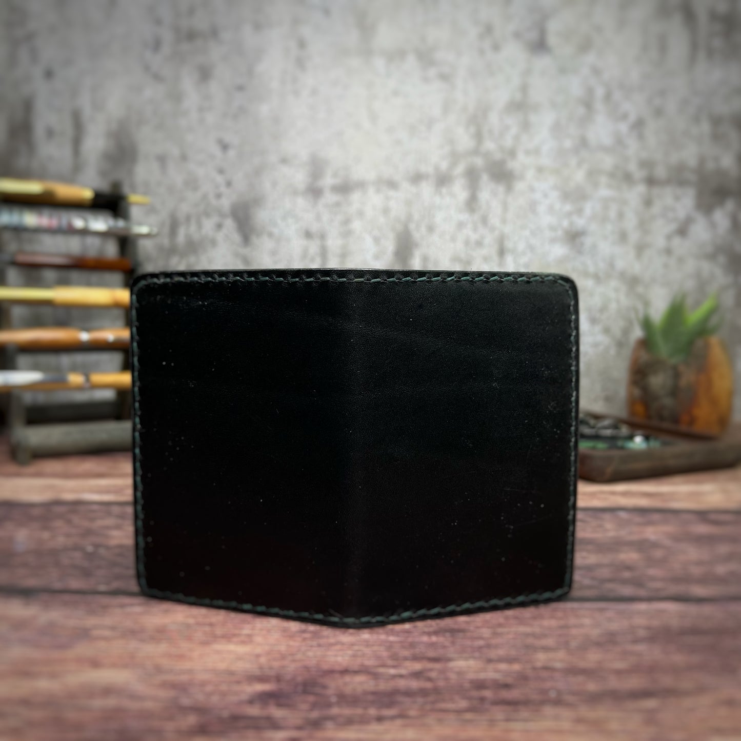 The Ash | Vegetable Tan Handmade Leather Wallet