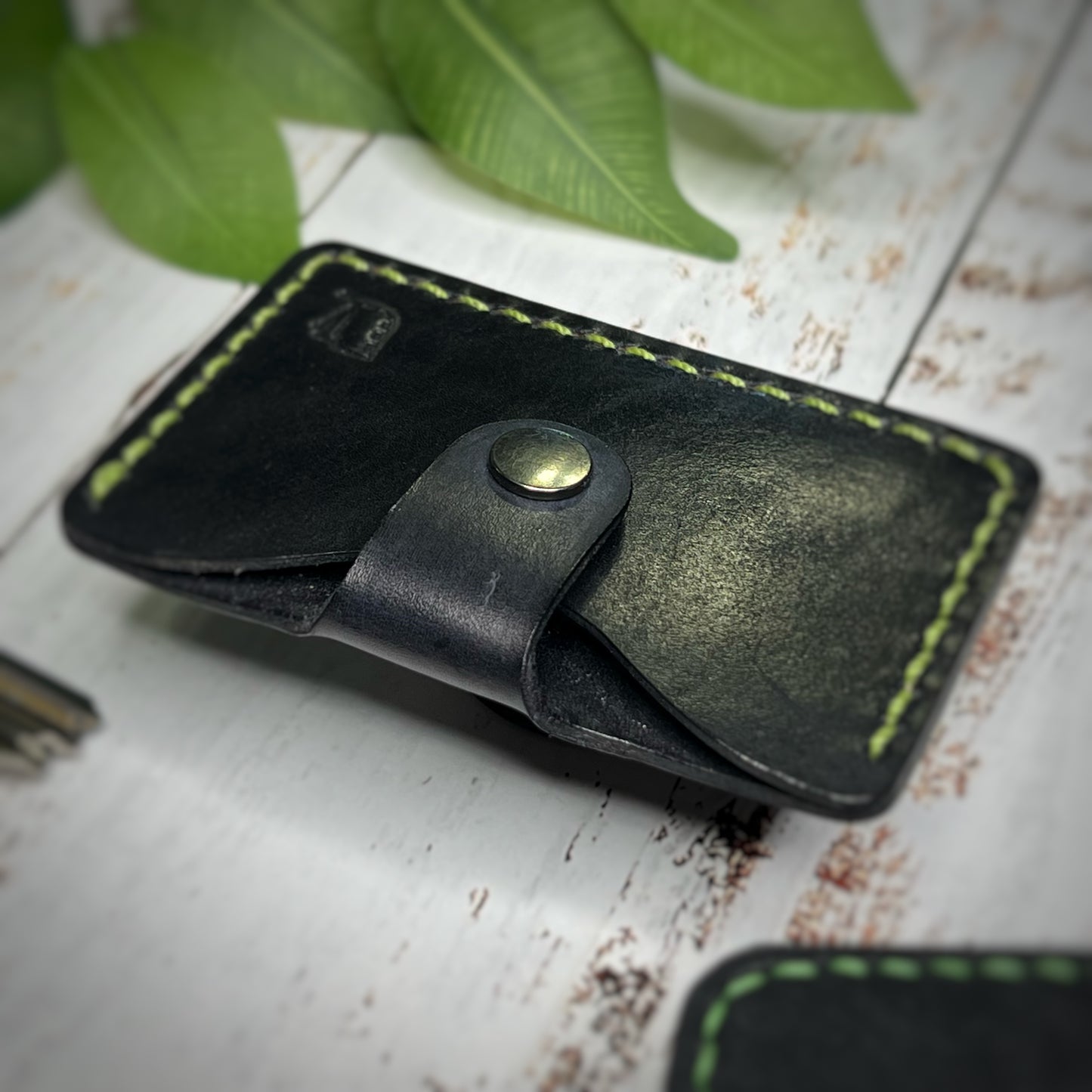 The Tupelo | Handmade Vegetable Tanned Leather Card Holder
