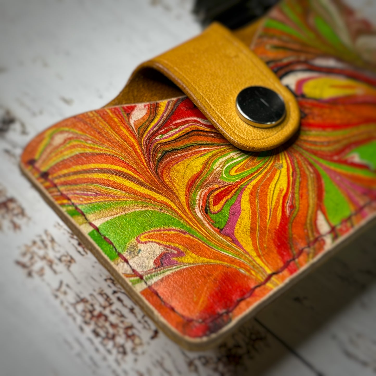 The Tupelo | Handmade Vegetable Tanned Leather Card Holder