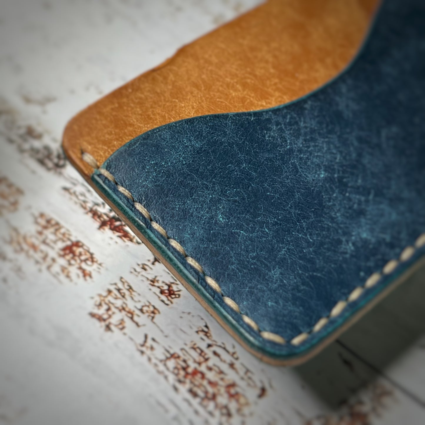 The Tupelo | Handmade Vegetable Tanned Leather Card Holder
