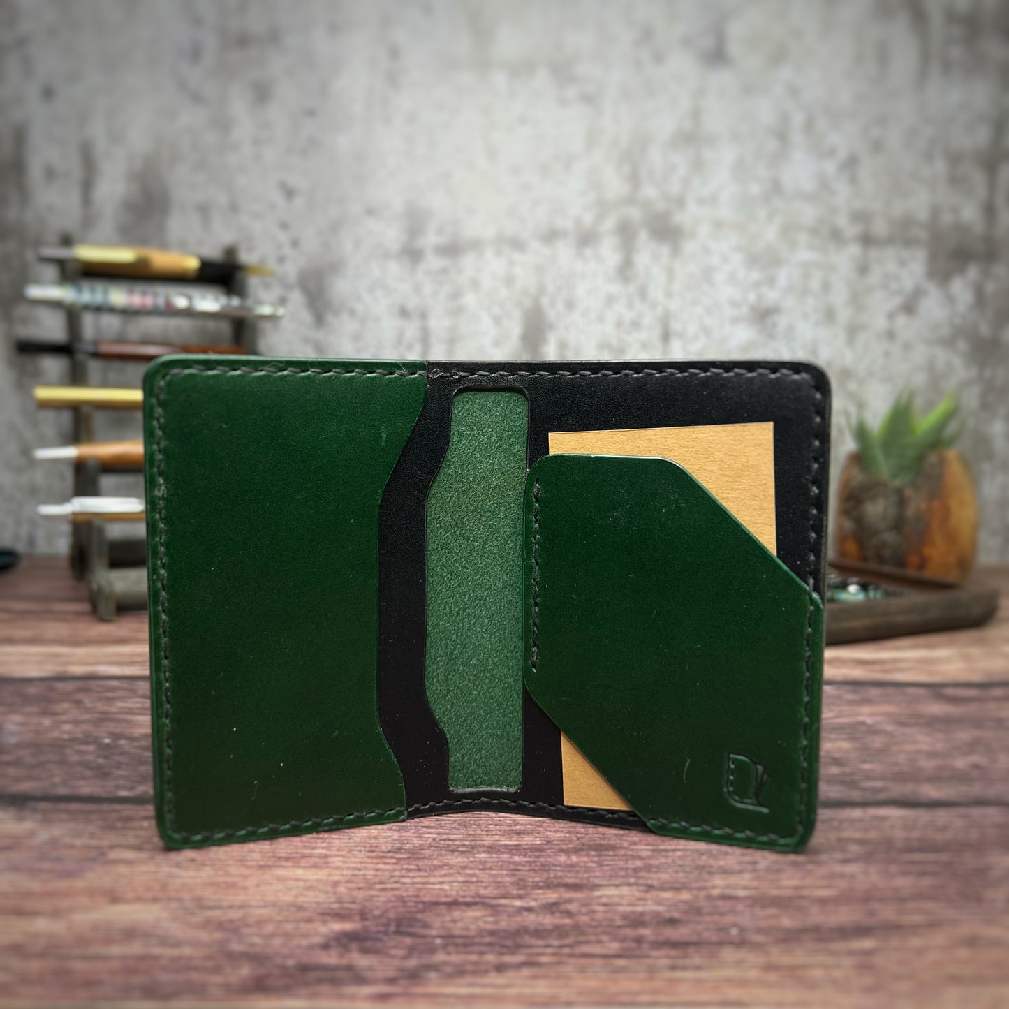 The Ash | Vegetable Tan Handmade Leather Wallet