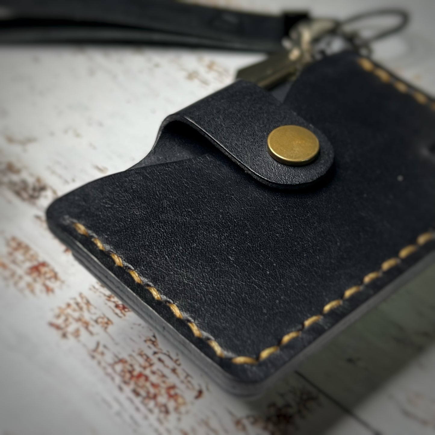 The Tupelo | Handmade Vegetable Tanned Leather Card Holder