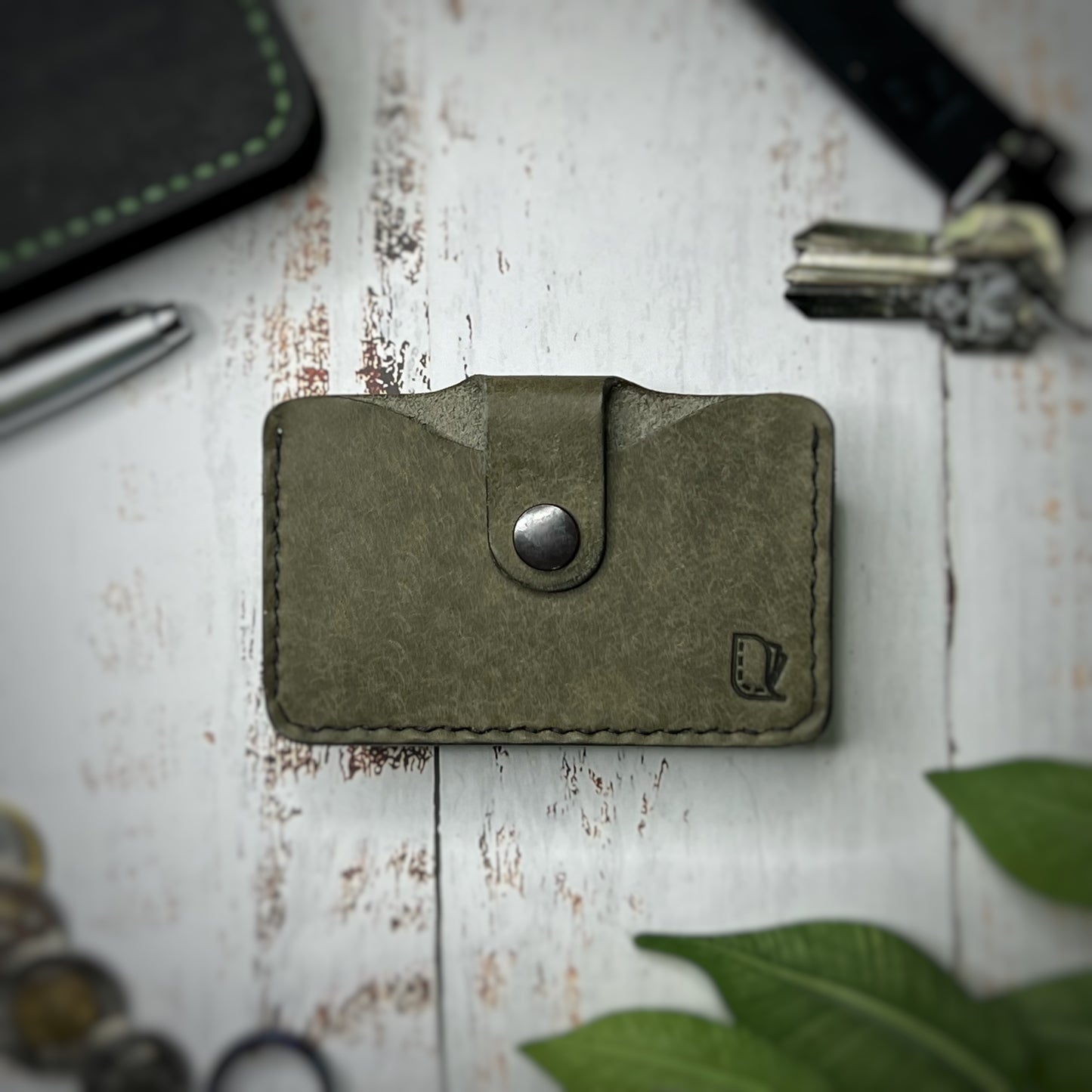 The Tupelo | Handmade Vegetable Tanned Leather Card Holder