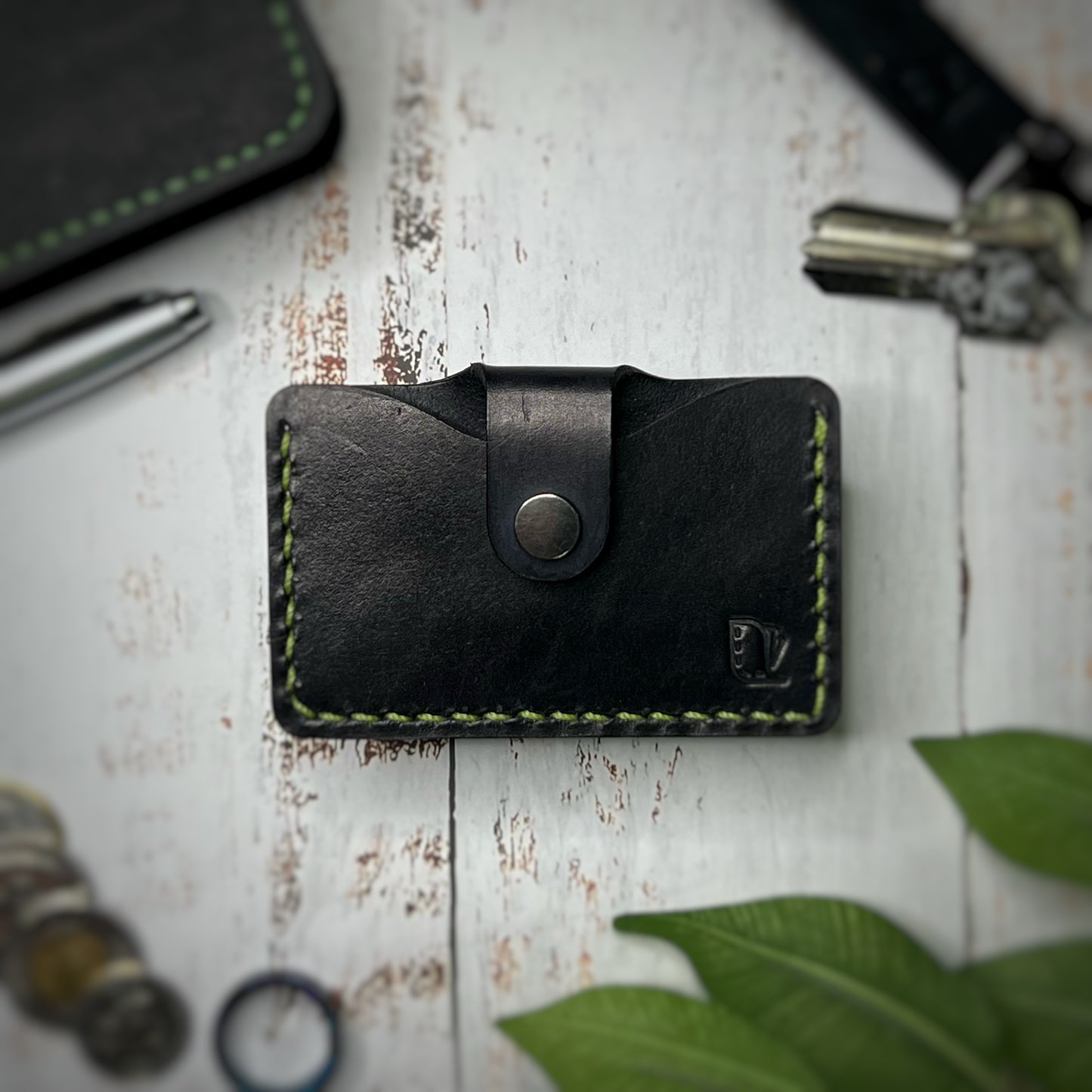 The Tupelo | Handmade Vegetable Tanned Leather Card Holder