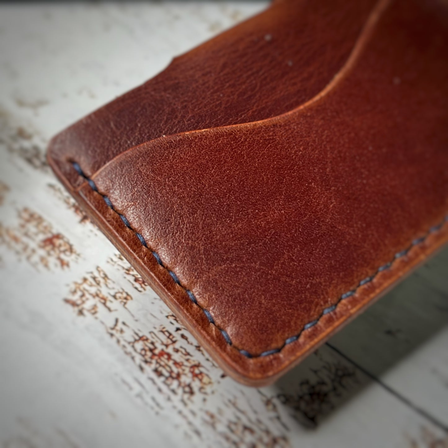 The Tupelo | Handmade Vegetable Tanned Leather Card Holder
