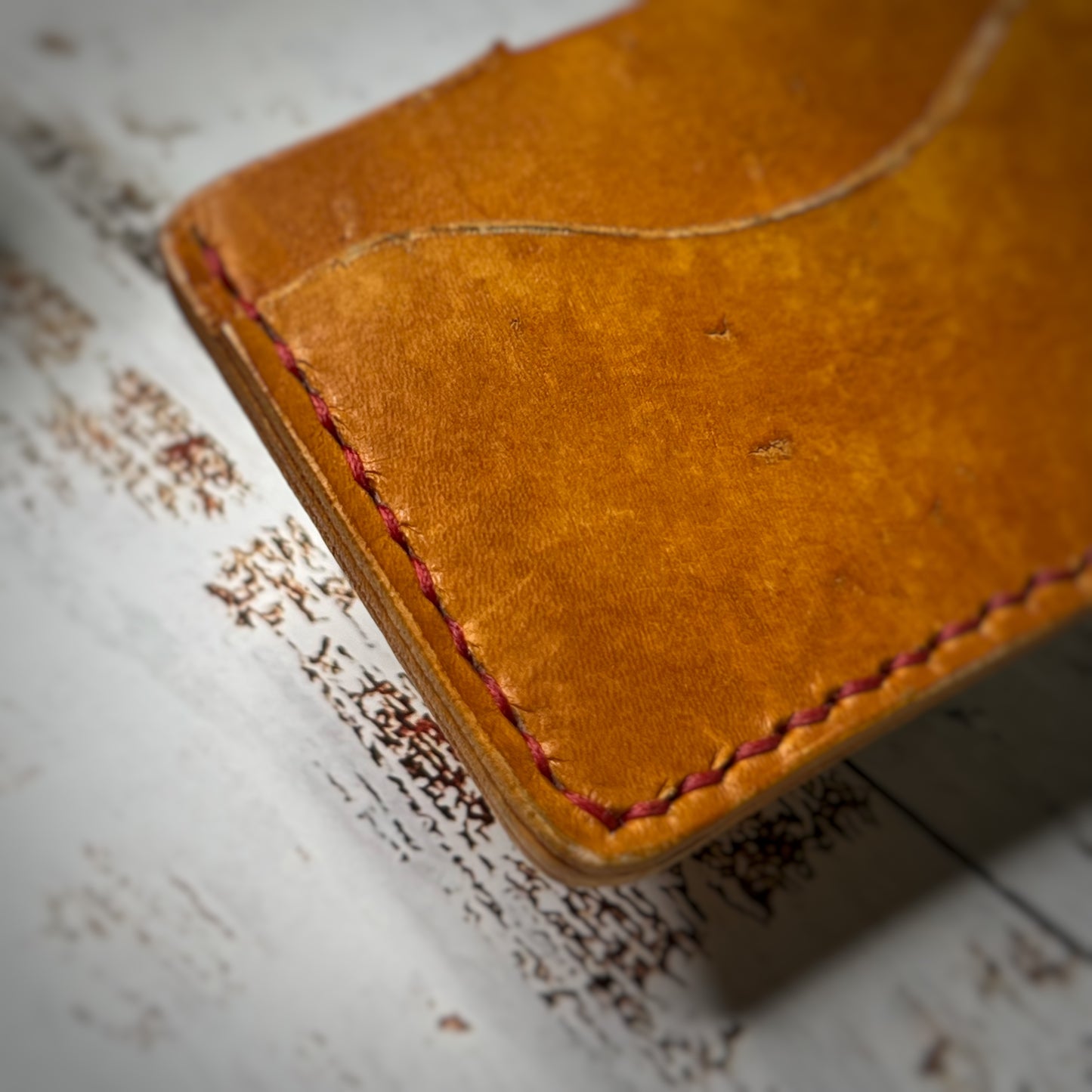 The Tupelo | Handmade Vegetable Tanned Leather Card Holder