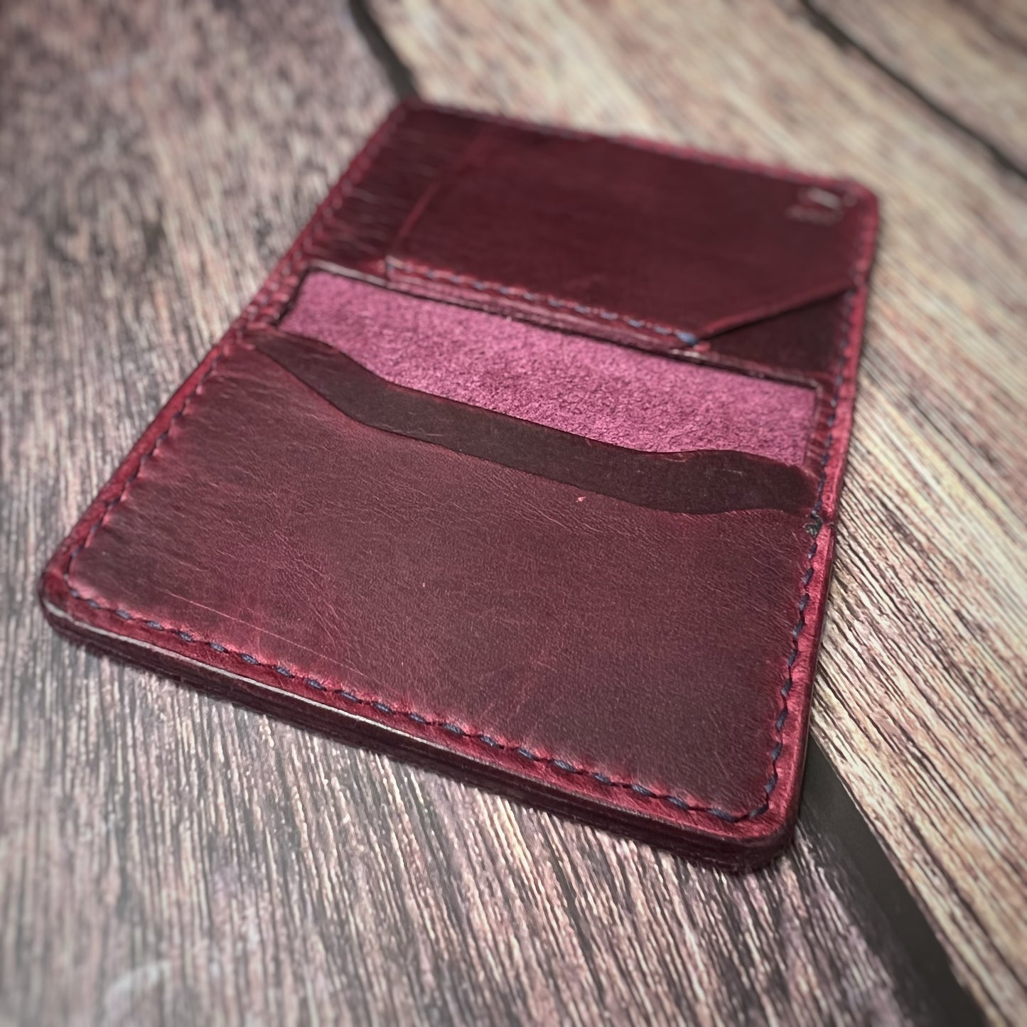 The Ash | Vegetable Tan Handmade Leather Wallet