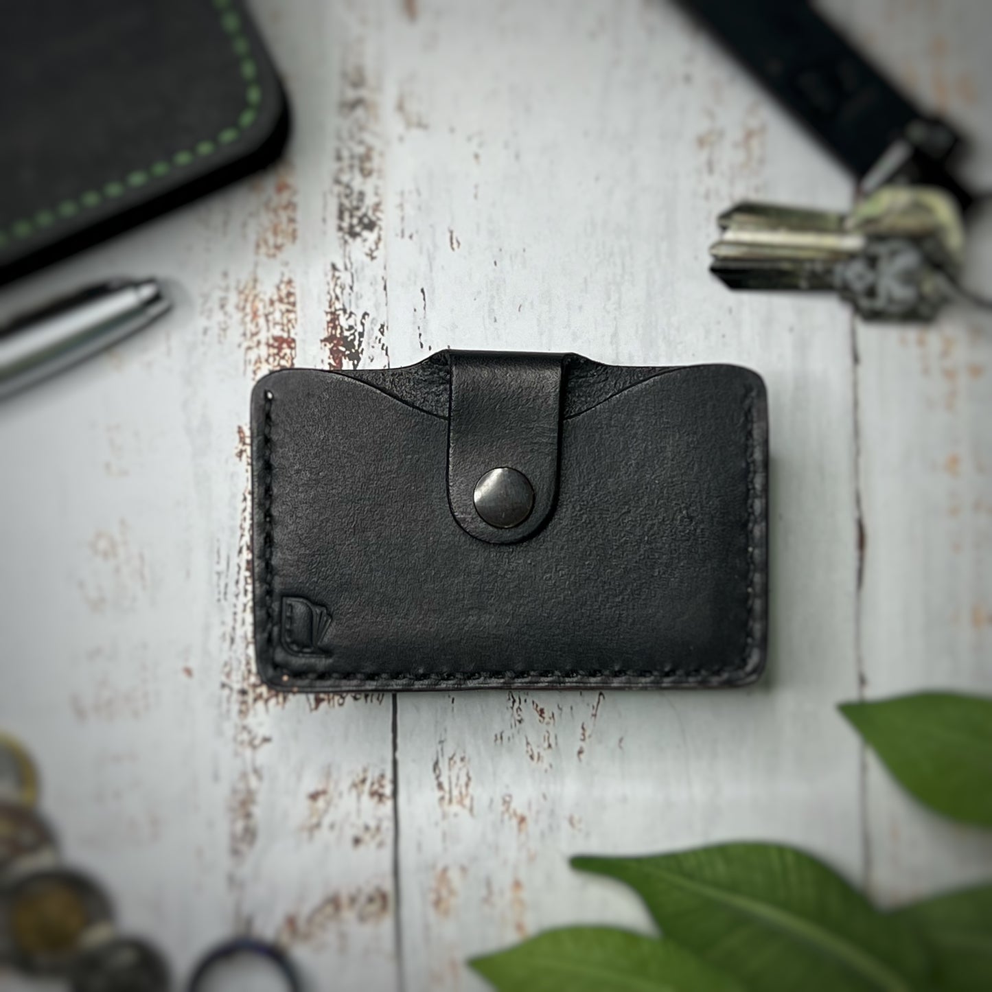 The Tupelo | Handmade Vegetable Tanned Leather Card Holder