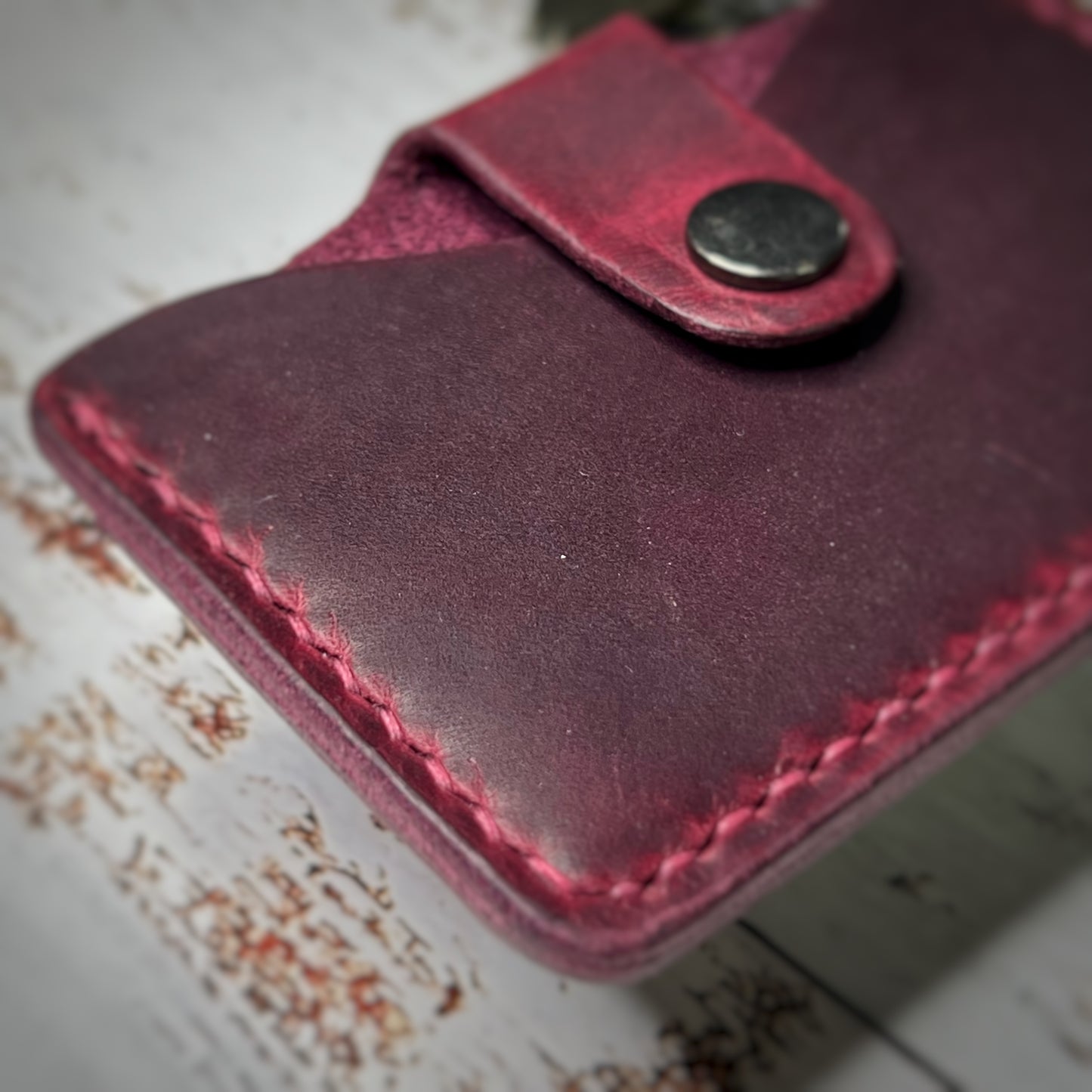 The Tupelo | Handmade Vegetable Tanned Leather Card Holder