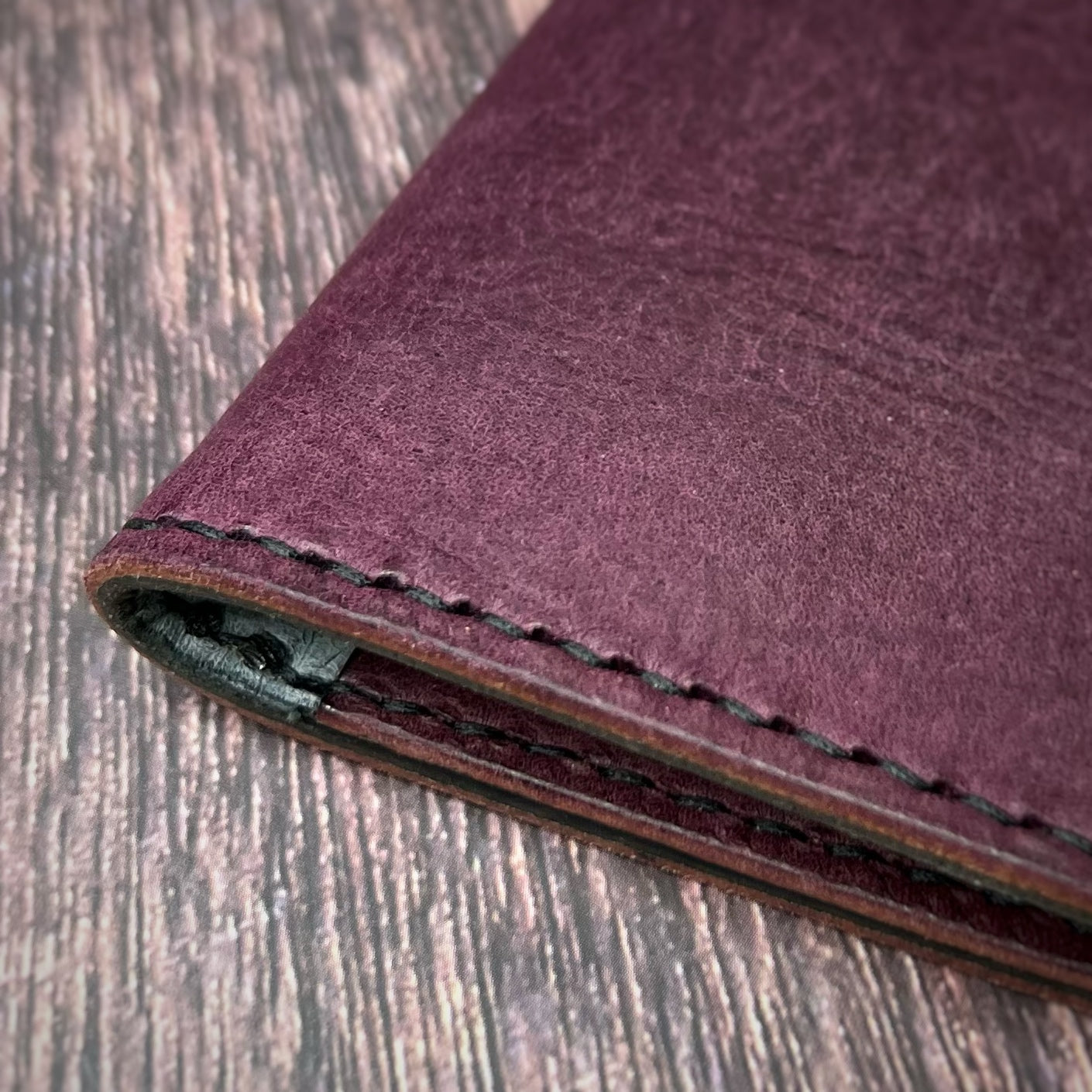 The Ash | Vegetable Tan Handmade Leather Wallet