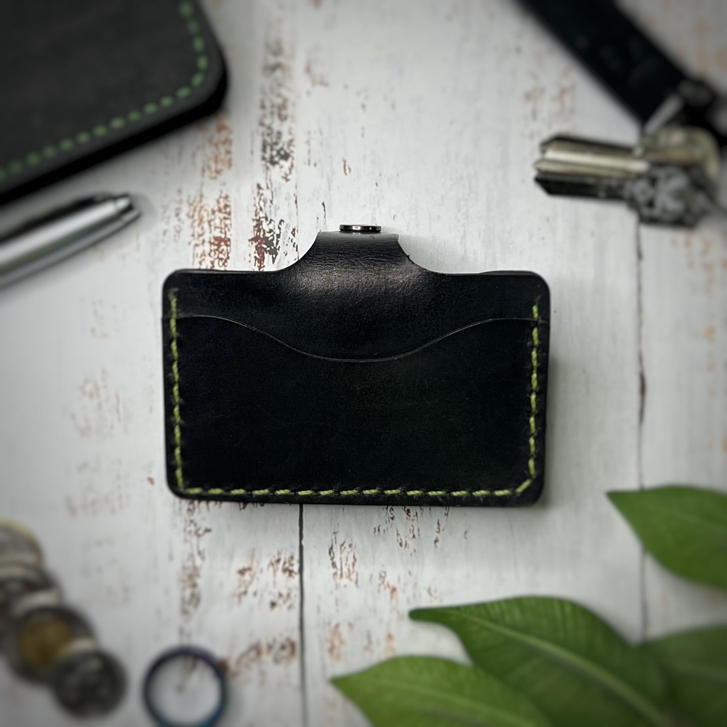 The Tupelo | Handmade Vegetable Tanned Leather Card Holder