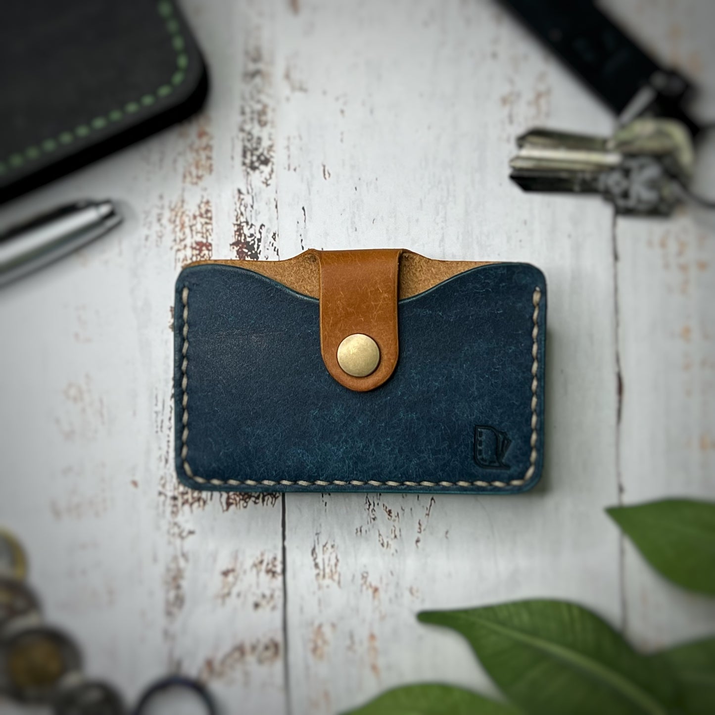The Tupelo | Handmade Vegetable Tanned Leather Card Holder