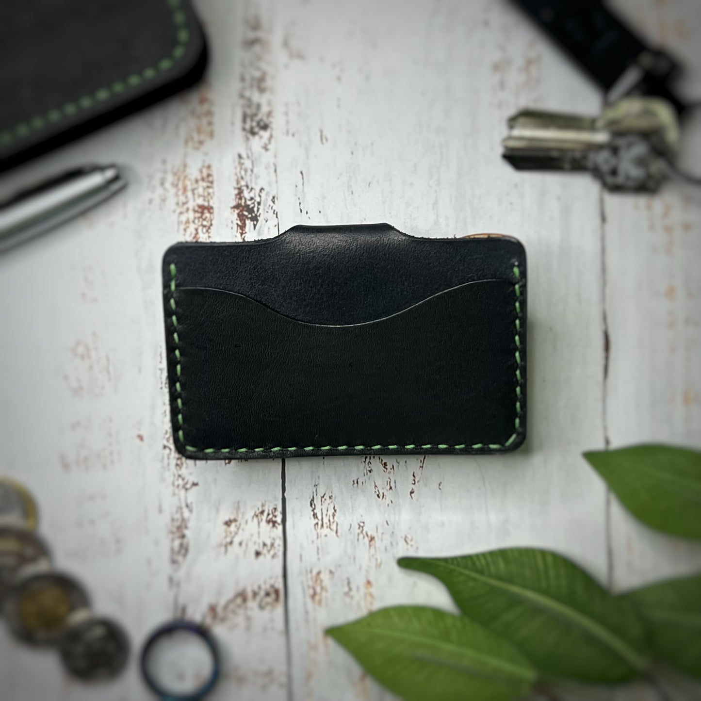The Tupelo | Handmade Vegetable Tanned Leather Card Holder