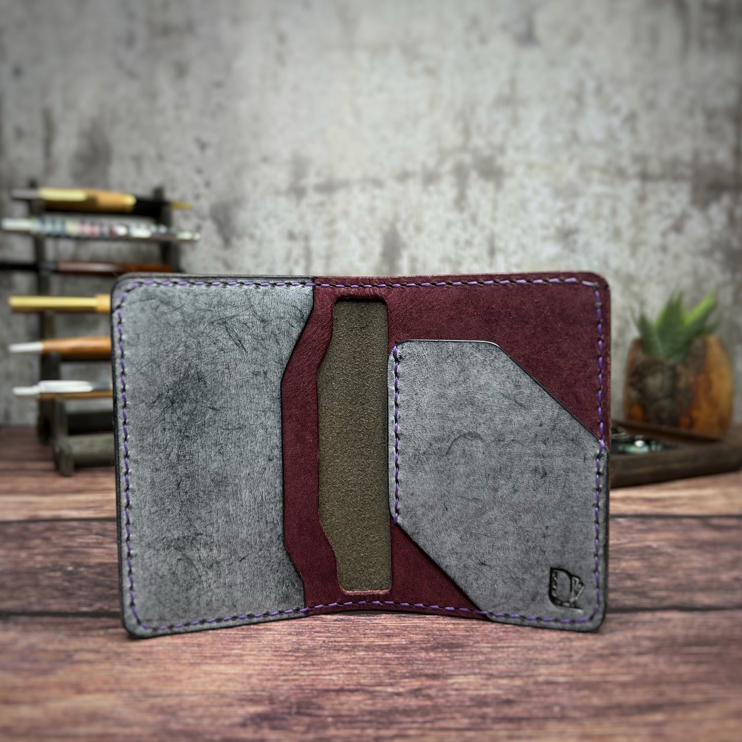 The Ash | Vegetable Tan Handmade Leather Wallet