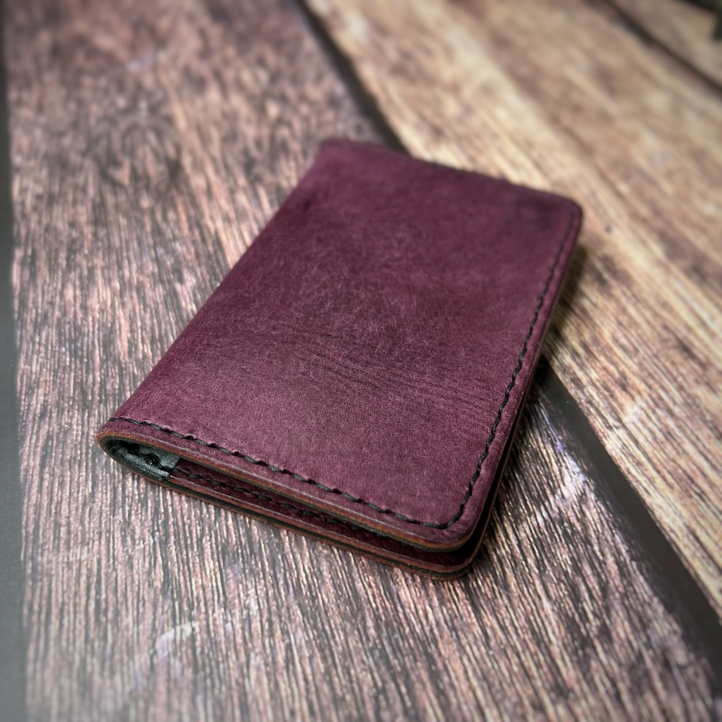The Ash | Vegetable Tan Handmade Leather Wallet