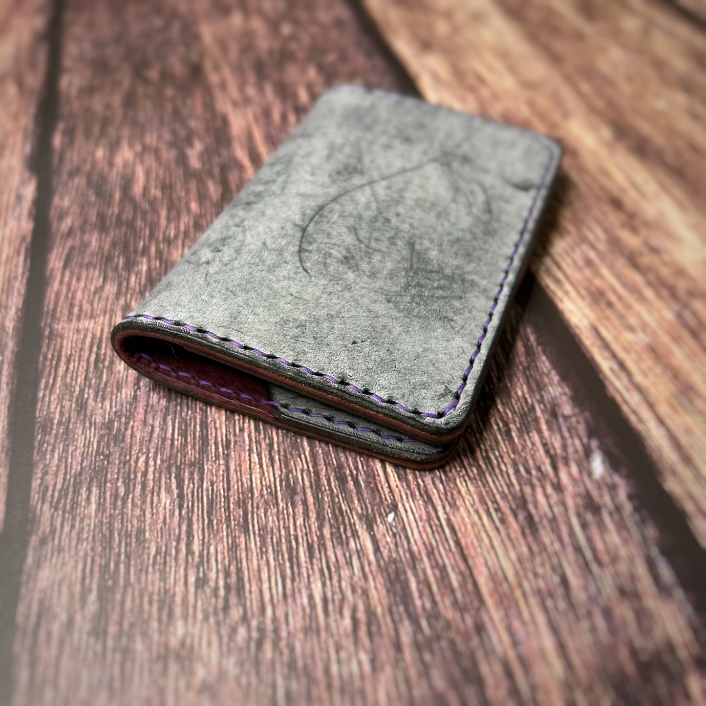 The Ash | Vegetable Tan Handmade Leather Wallet
