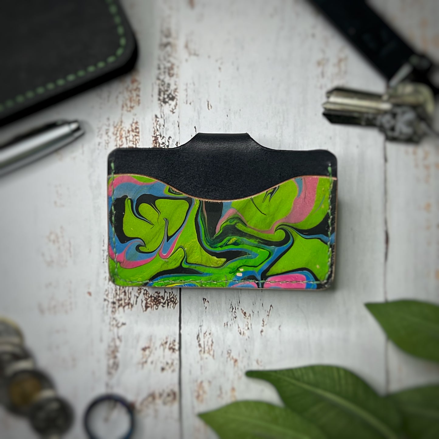 The Tupelo | Handmade Vegetable Tanned Leather Card Holder