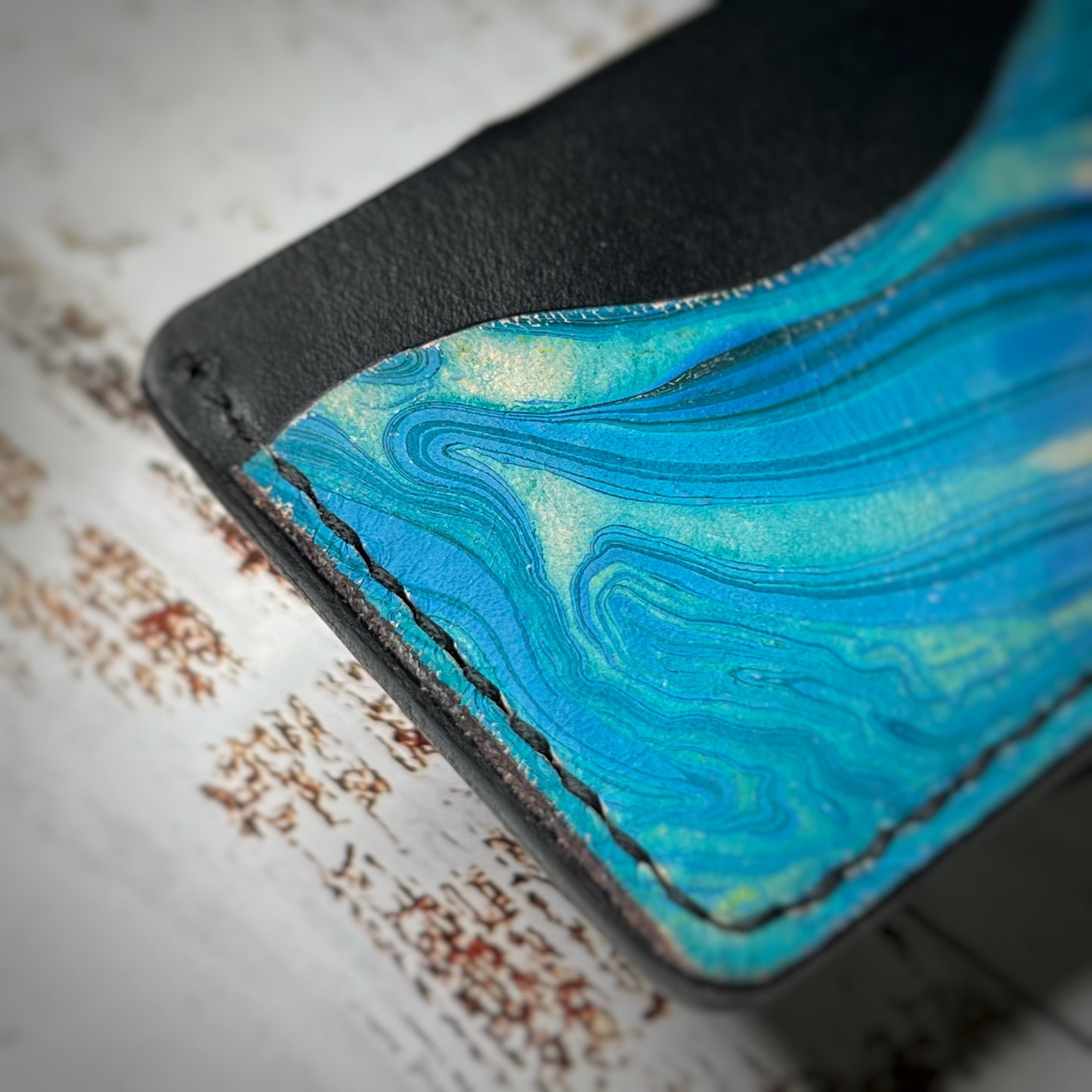 The Tupelo | Handmade Vegetable Tanned Leather Card Holder