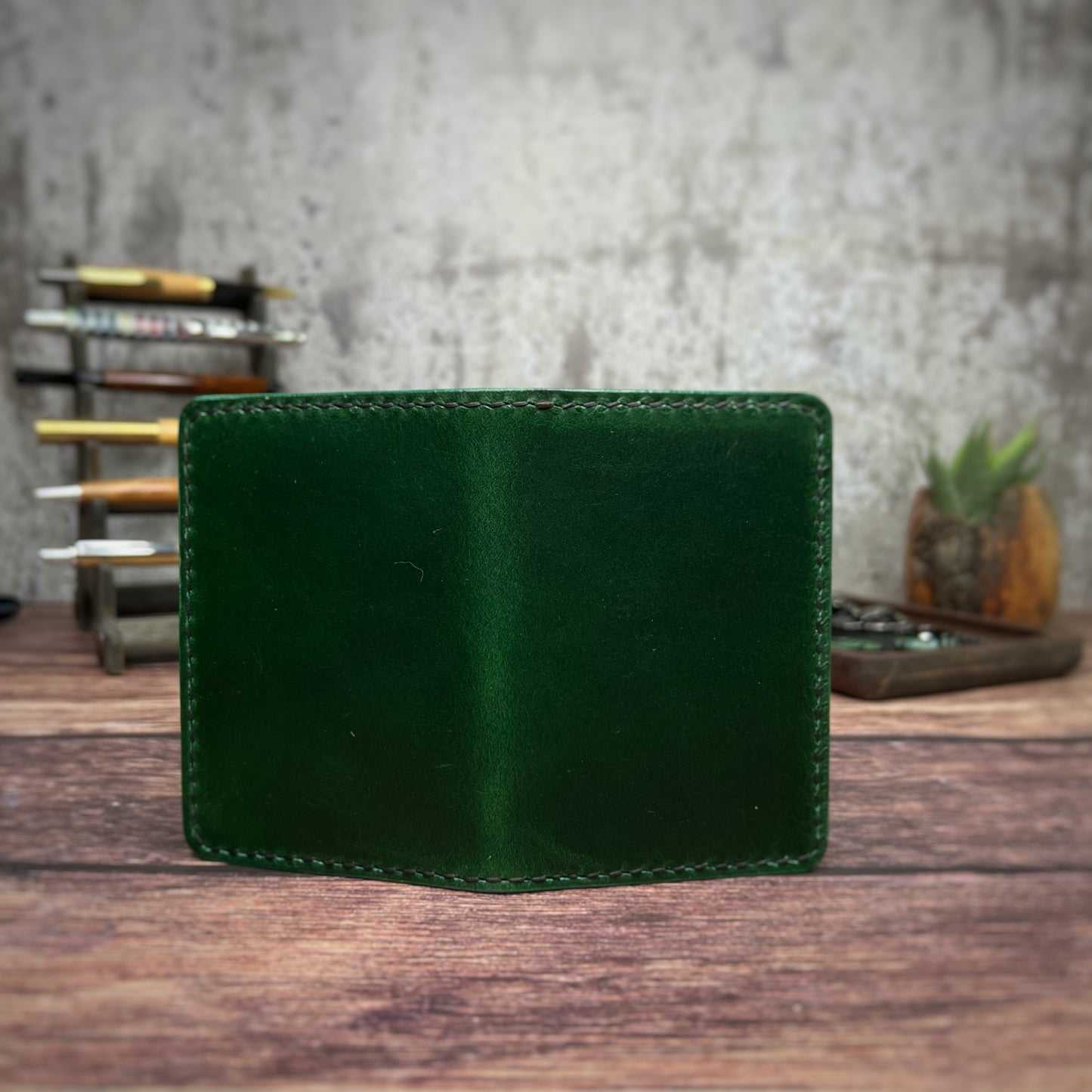 The Ash | Vegetable Tan Handmade Leather Wallet