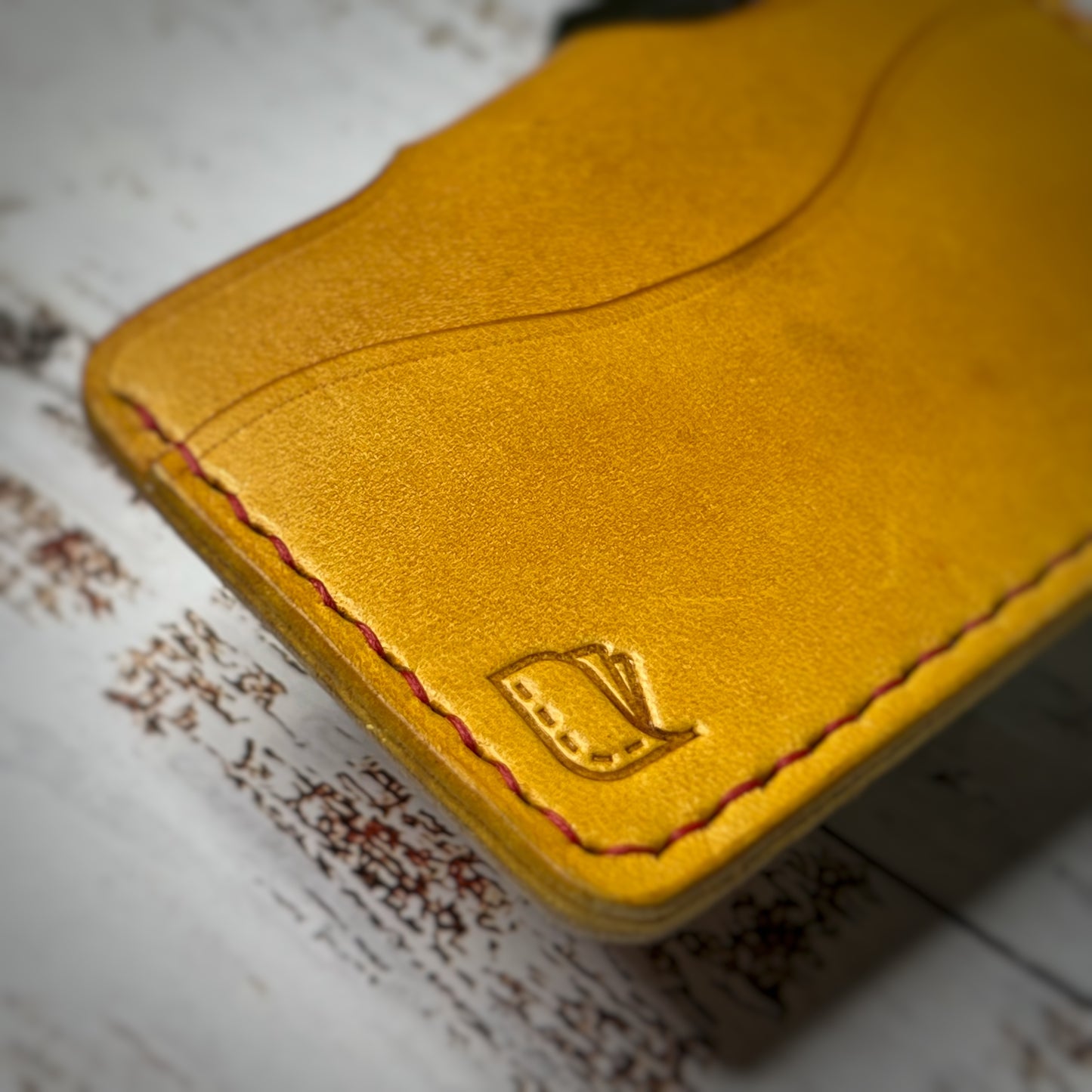 The Tupelo | Handmade Vegetable Tanned Leather Card Holder