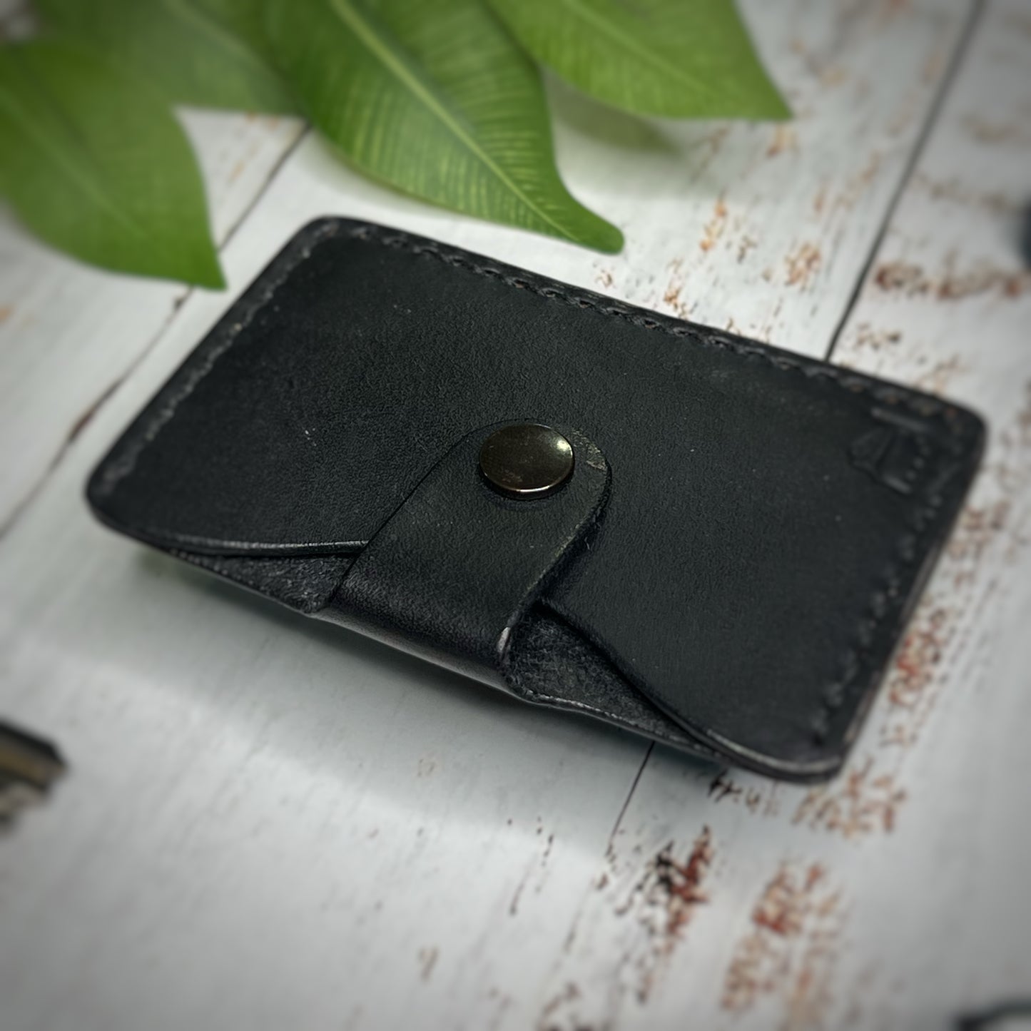 The Tupelo | Handmade Vegetable Tanned Leather Card Holder