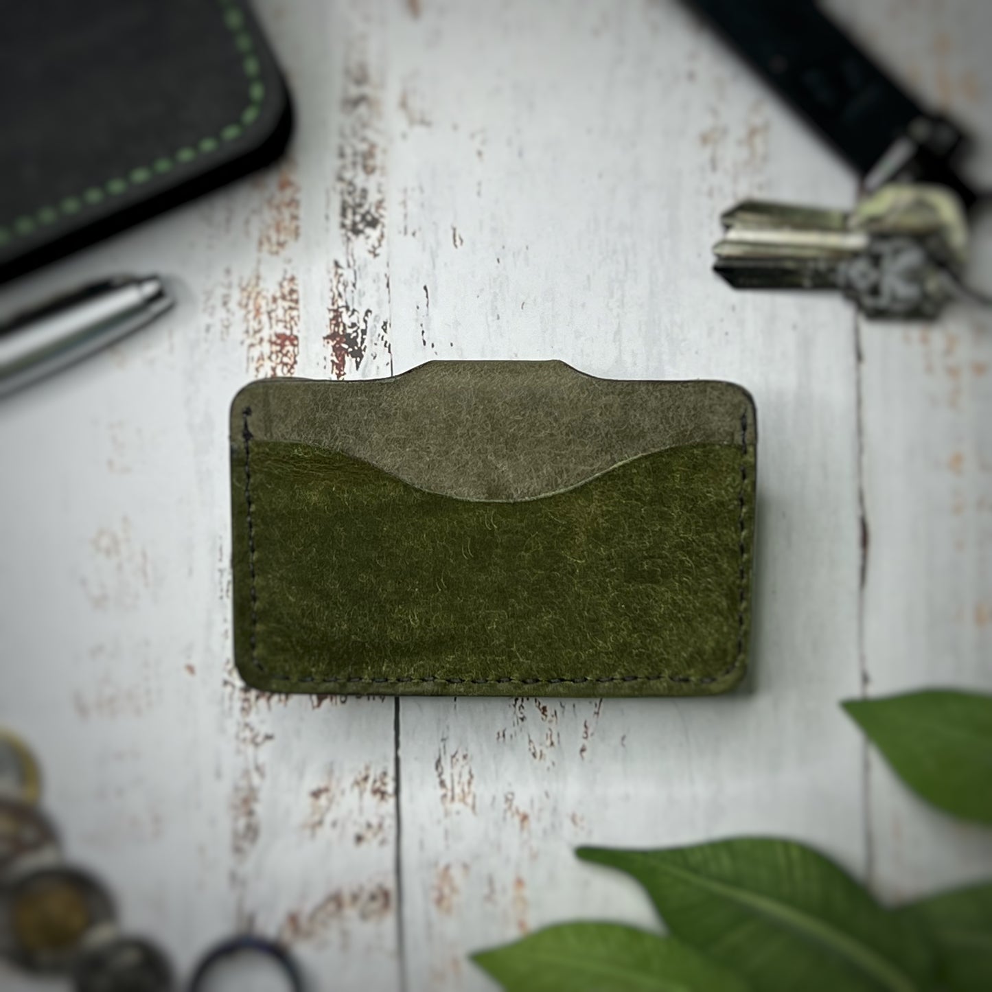 The Tupelo | Handmade Vegetable Tanned Leather Card Holder