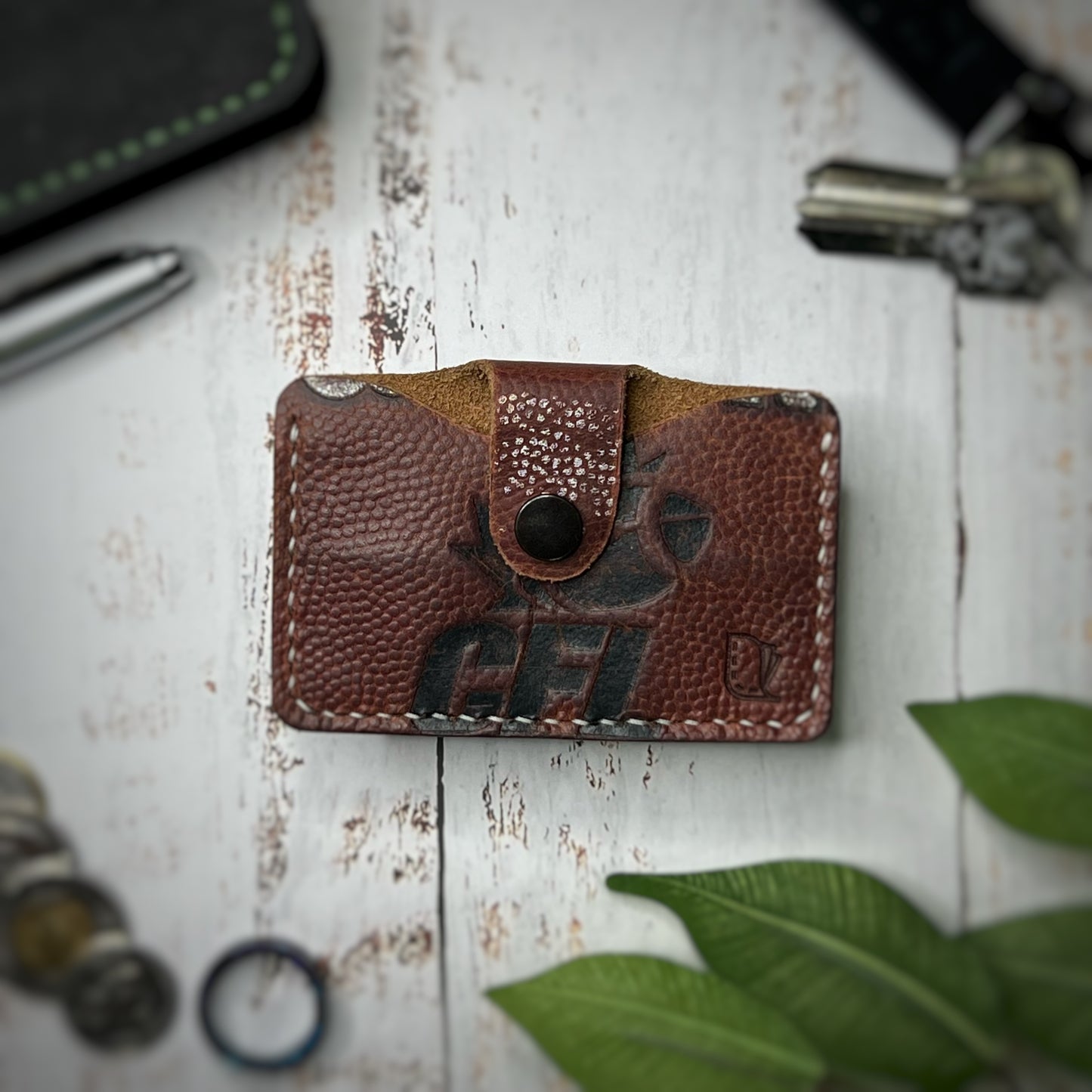 The Tupelo | Handmade Vegetable Tanned Leather Card Holder