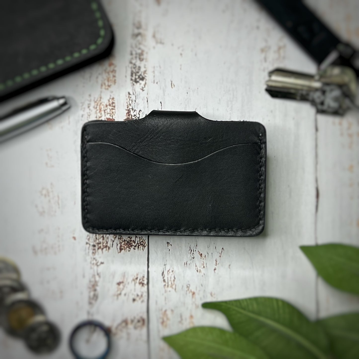 The Tupelo | Handmade Vegetable Tanned Leather Card Holder