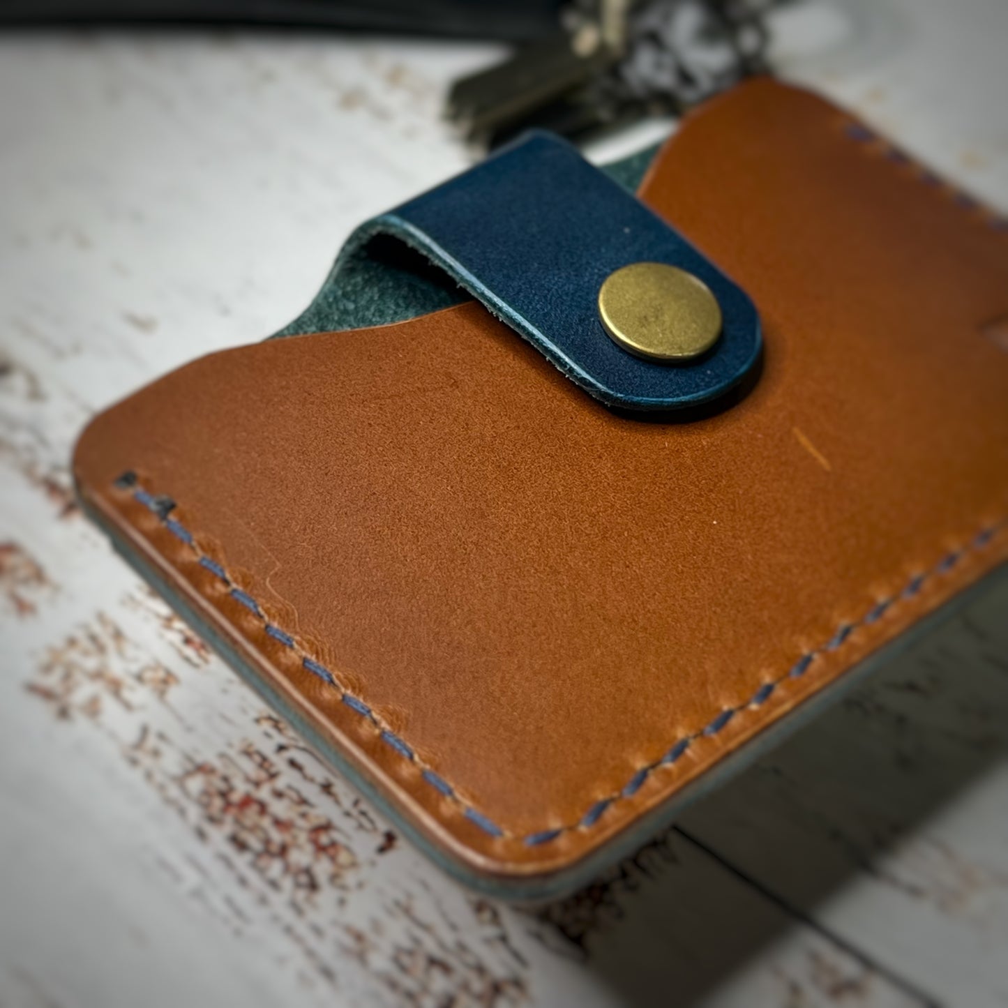 The Tupelo | Handmade Vegetable Tanned Leather Card Holder