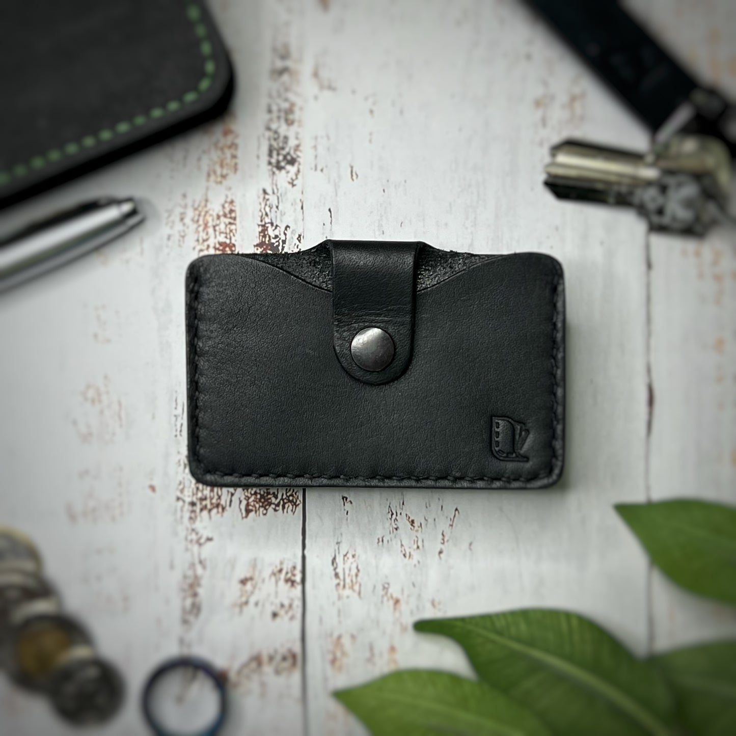 The Tupelo | Handmade Vegetable Tanned Leather Card Holder