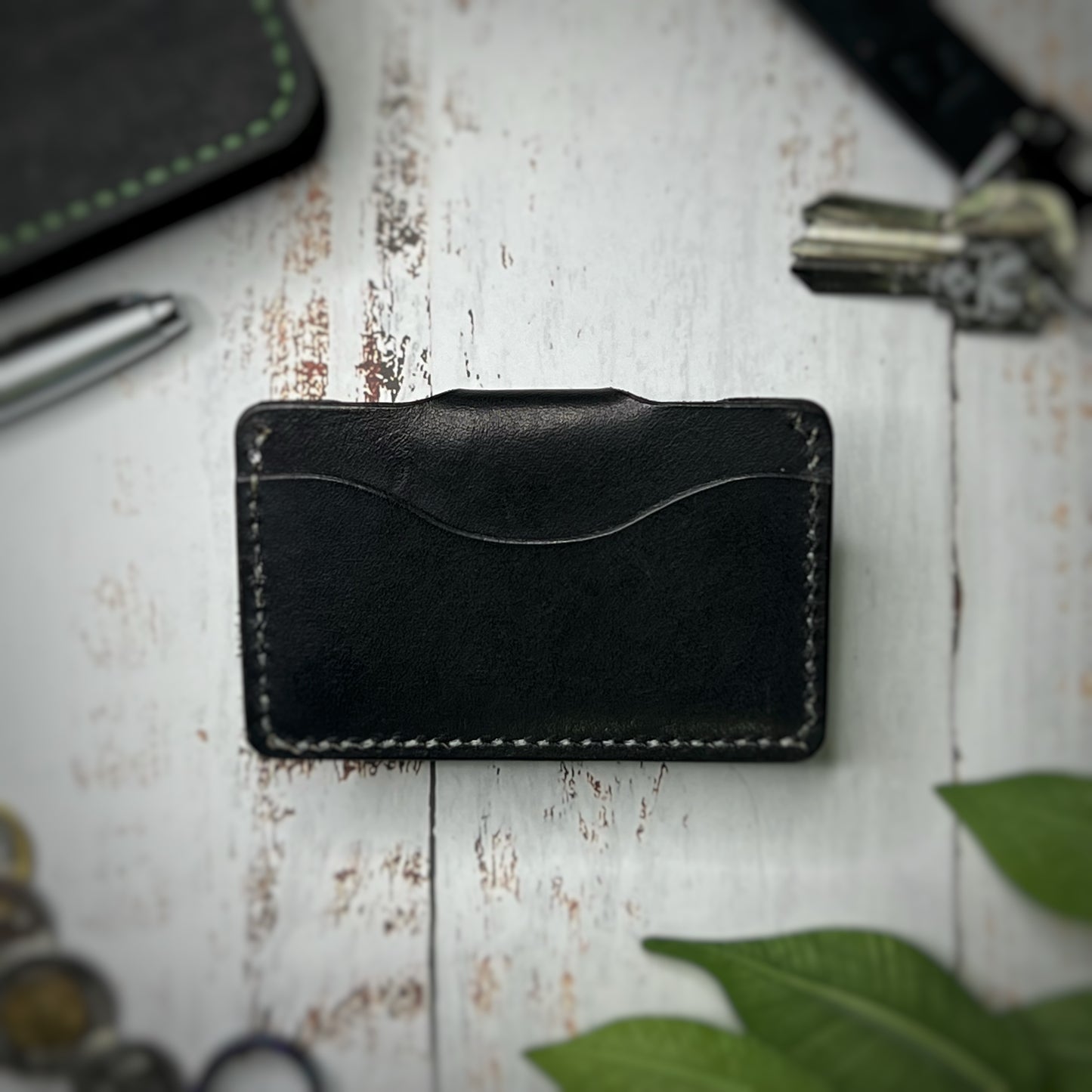 The Tupelo | Handmade Vegetable Tanned Leather Card Holder