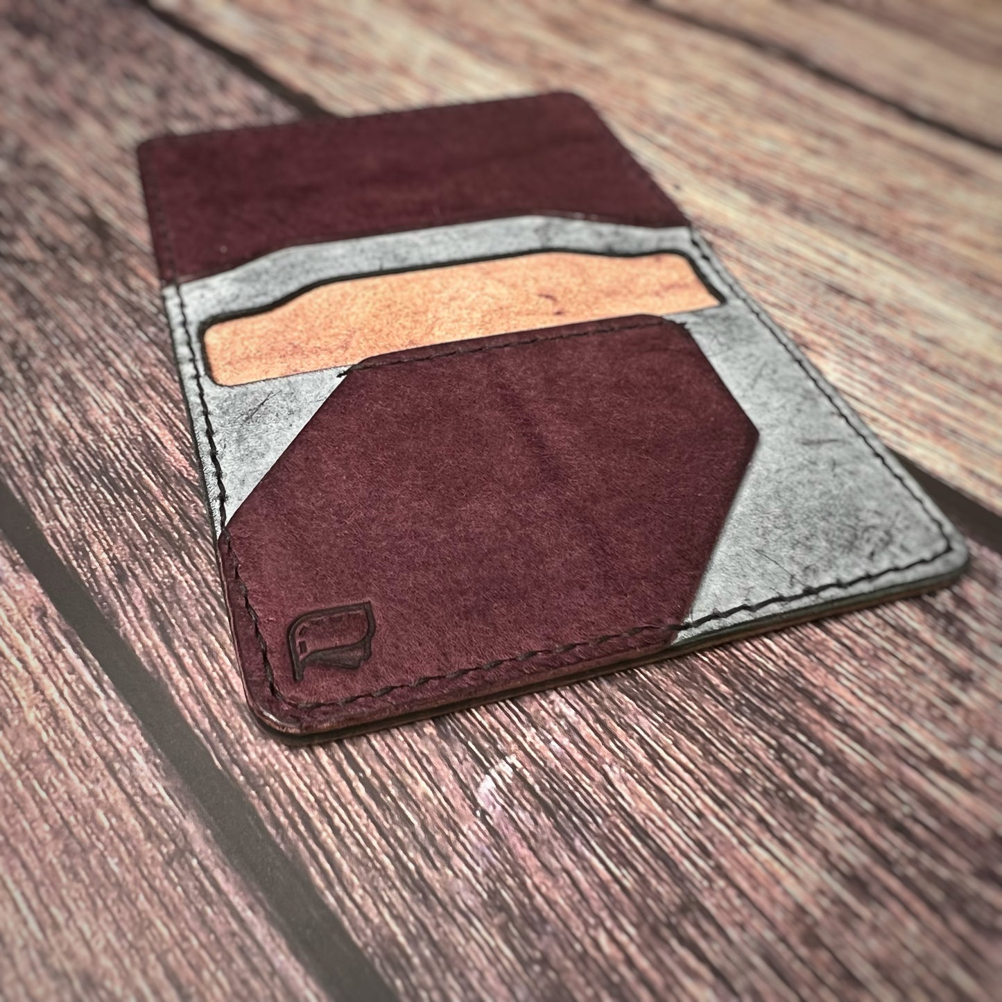 The Ash | Vegetable Tan Handmade Leather Wallet
