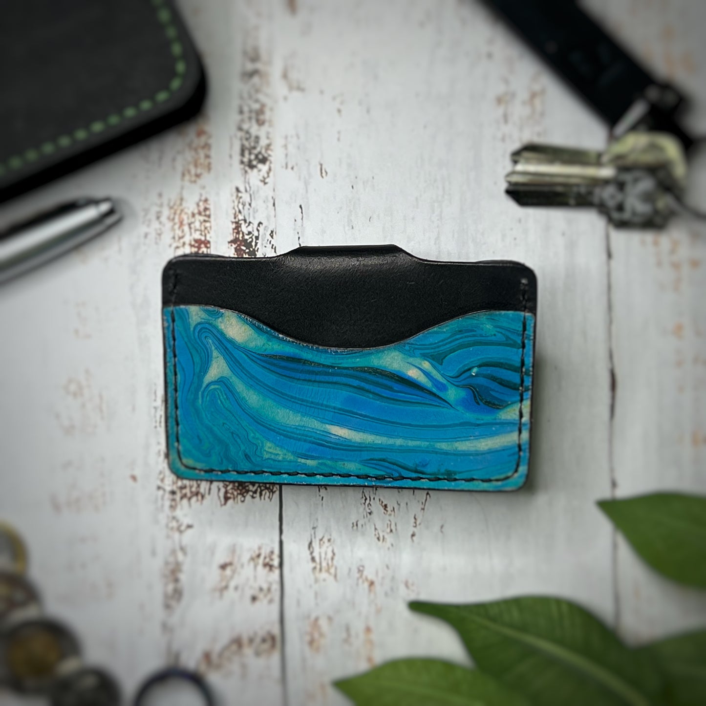 The Tupelo | Handmade Vegetable Tanned Leather Card Holder