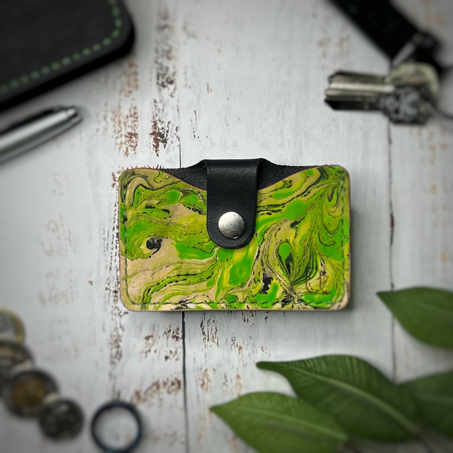 The Tupelo | Handmade Vegetable Tanned Leather Card Holder