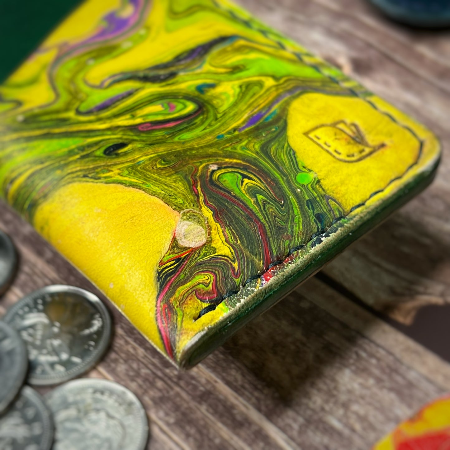 The Sycamore | Handmade Vegetable Tan Leather Cardholder