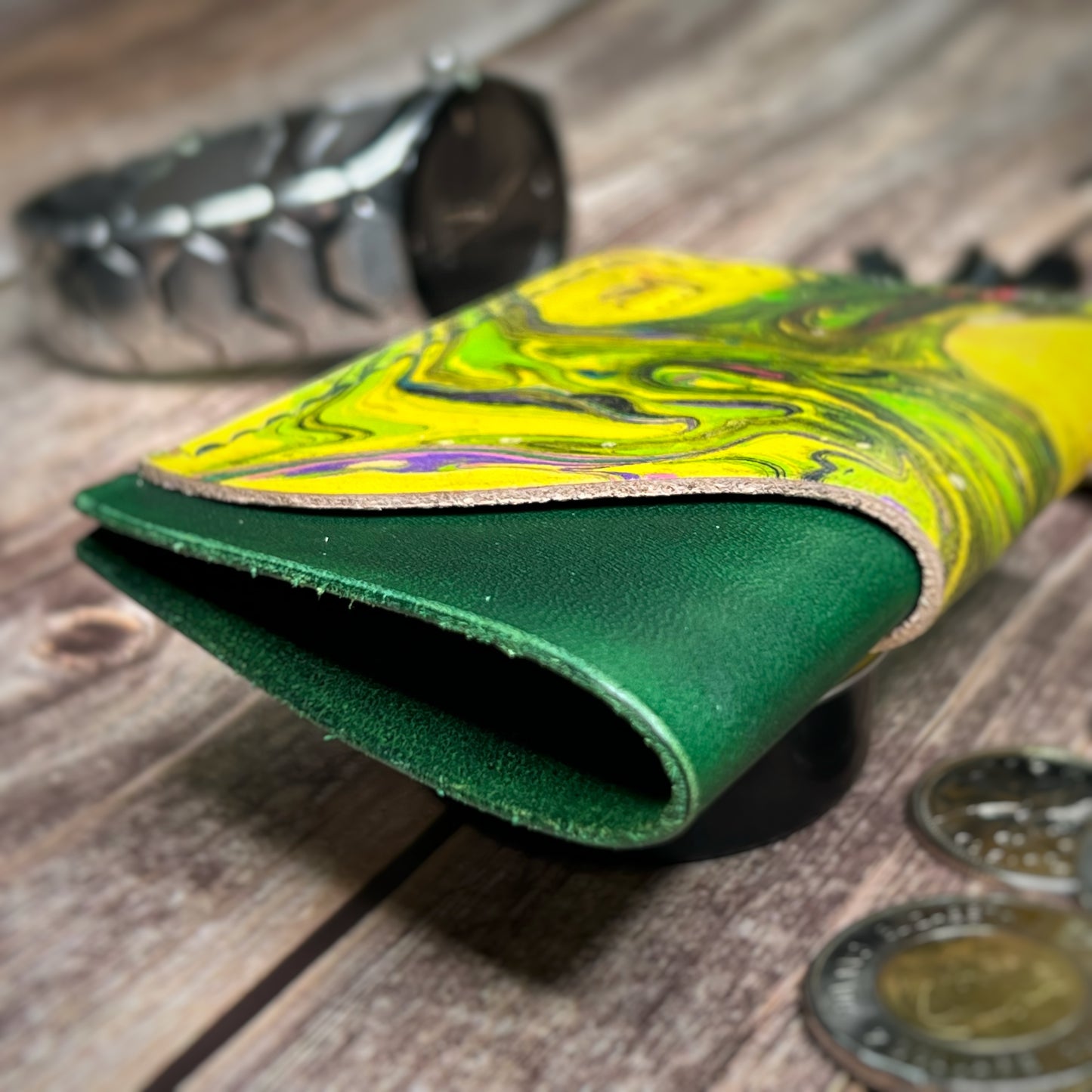 The Sycamore | Handmade Vegetable Tan Leather Cardholder
