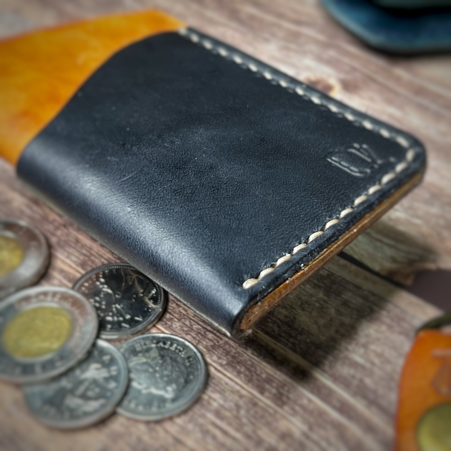 The Sycamore | Handmade Vegetable Tan Leather Cardholder