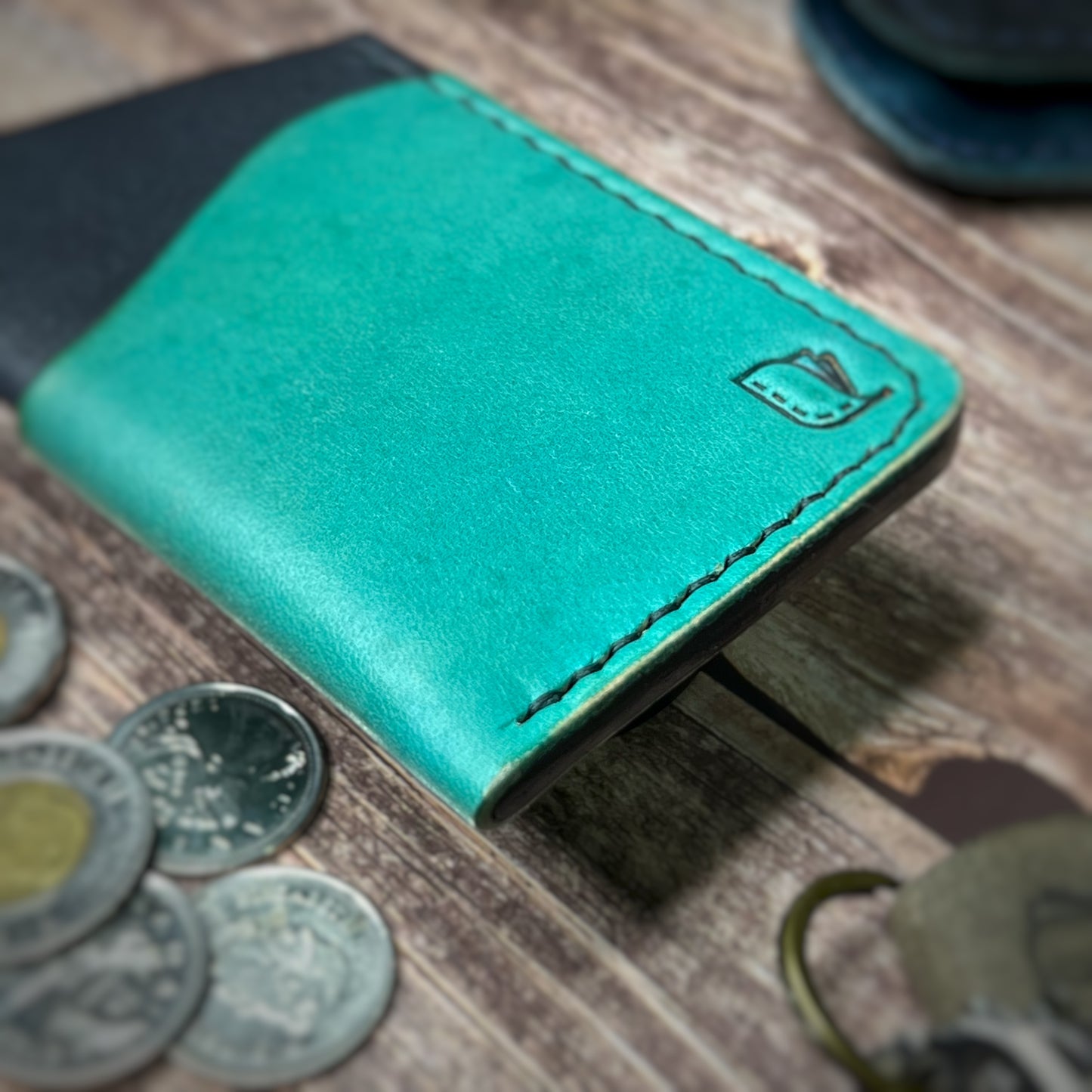 The Sycamore | Handmade Vegetable Tan Leather Cardholder
