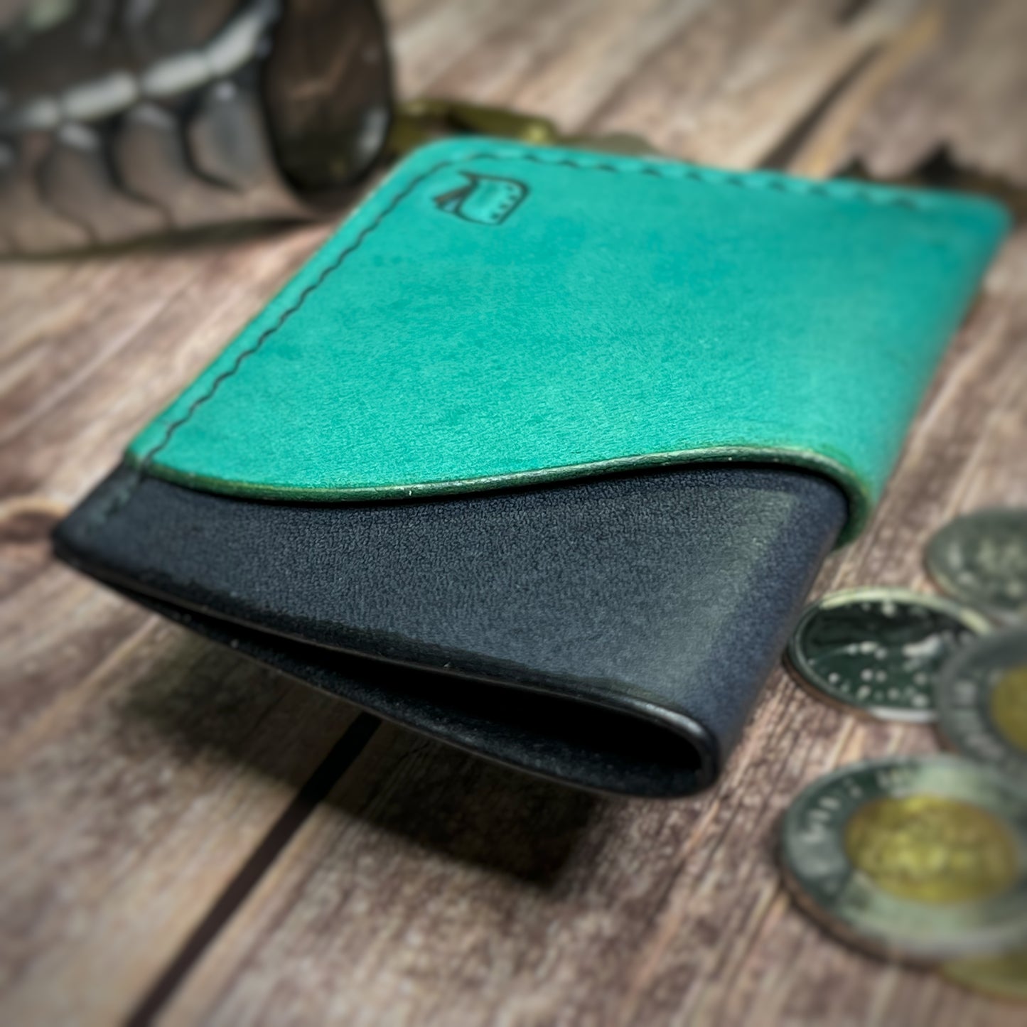 The Sycamore | Handmade Vegetable Tan Leather Cardholder