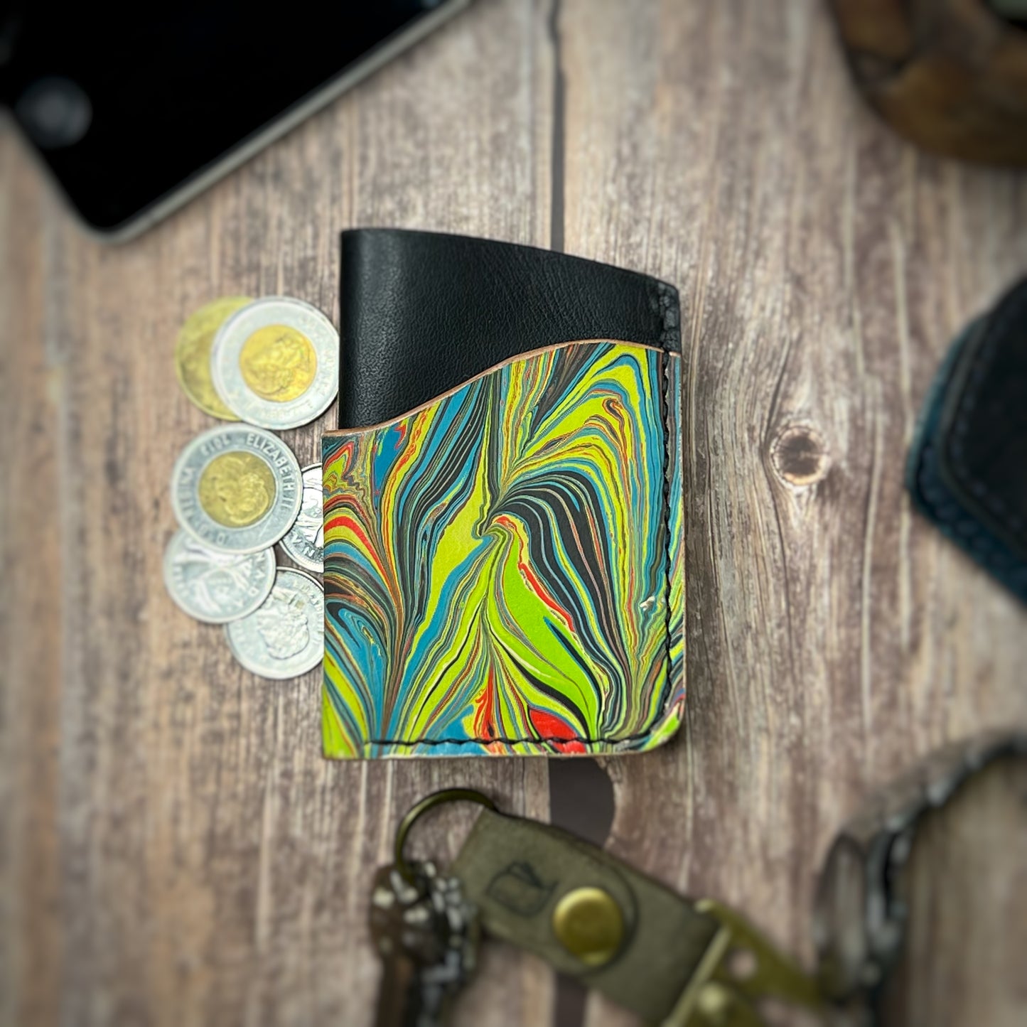 The Sycamore | Handmade Vegetable Tan Leather Cardholder