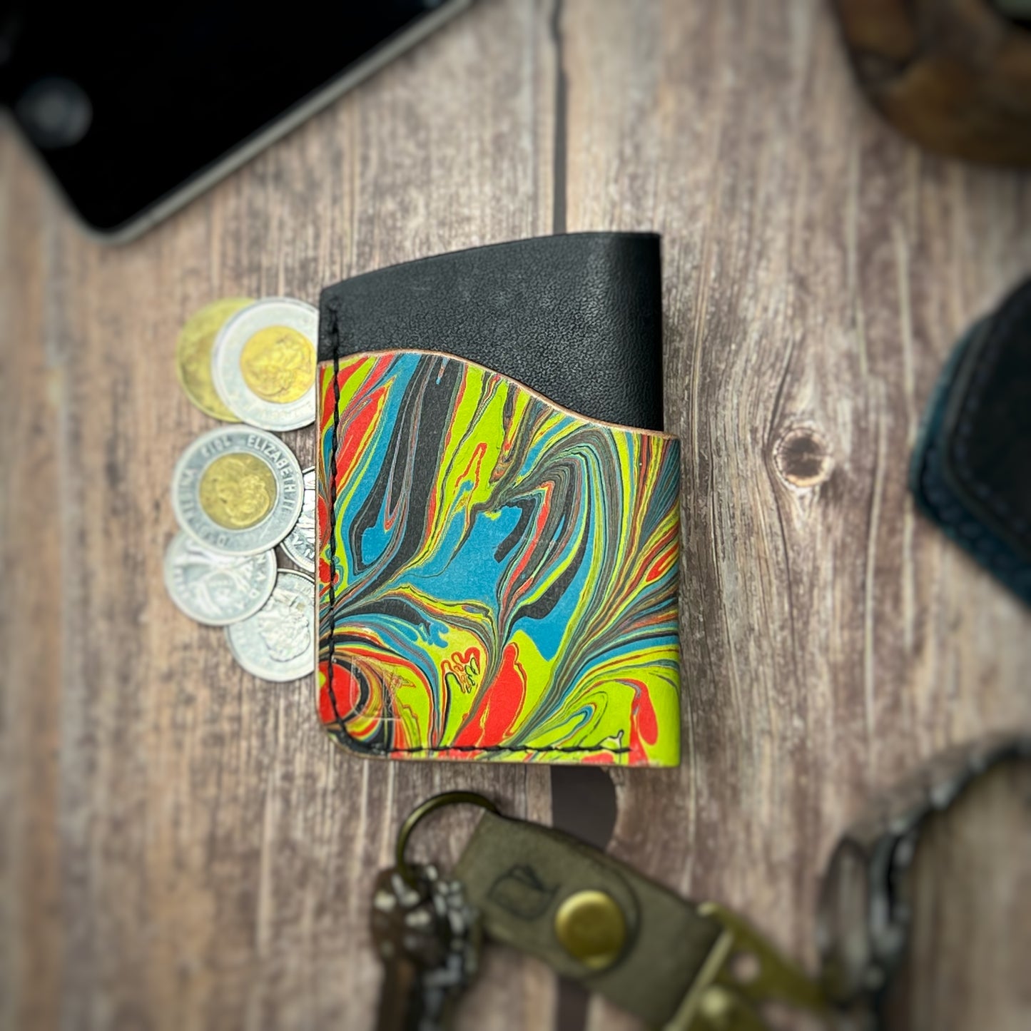 The Sycamore | Handmade Vegetable Tan Leather Cardholder