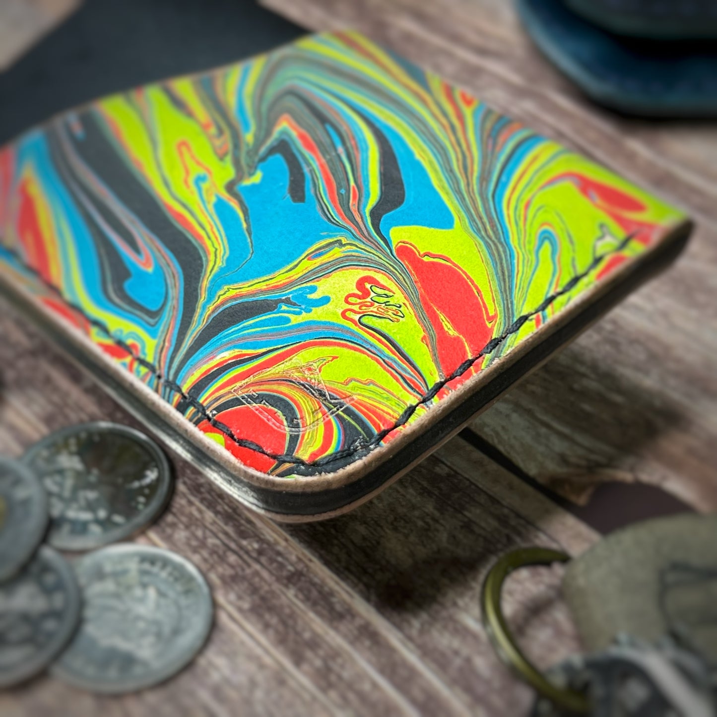 The Sycamore | Handmade Vegetable Tan Leather Cardholder