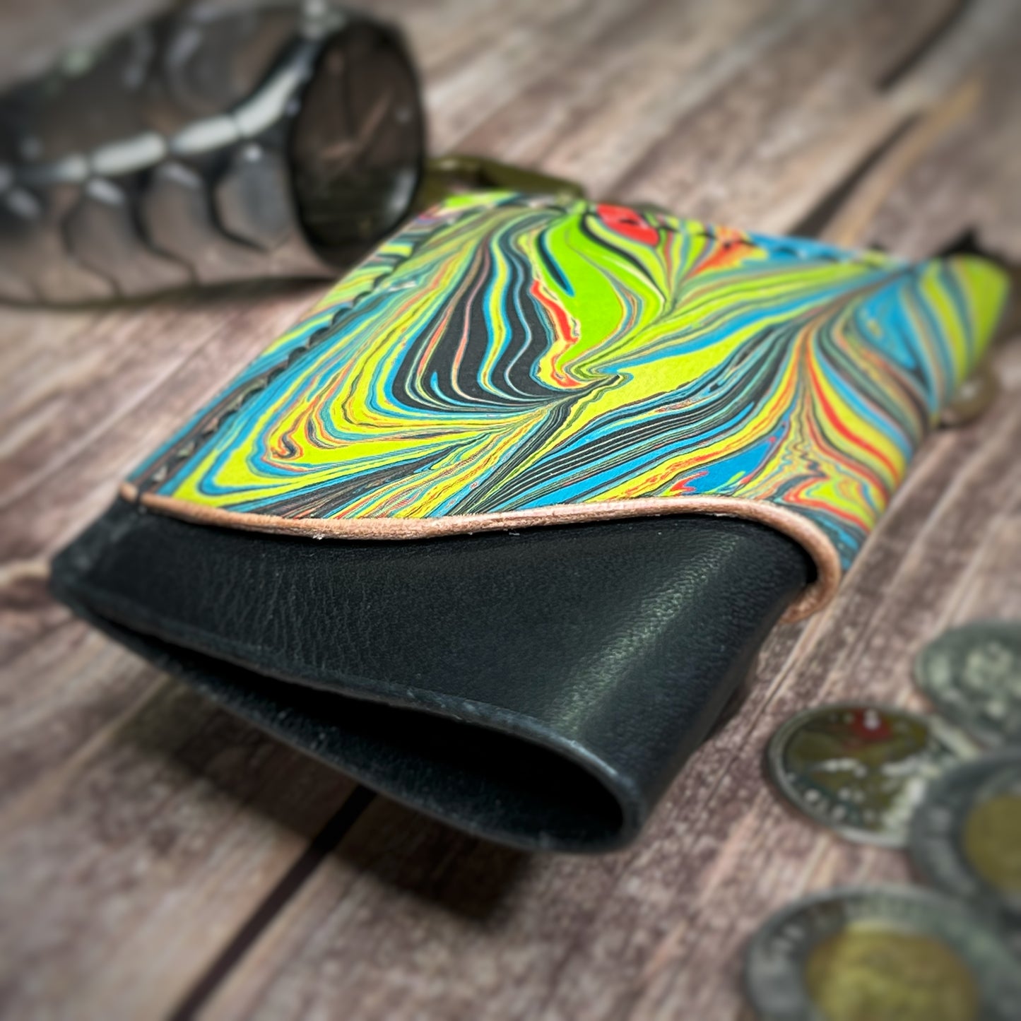 The Sycamore | Handmade Vegetable Tan Leather Cardholder