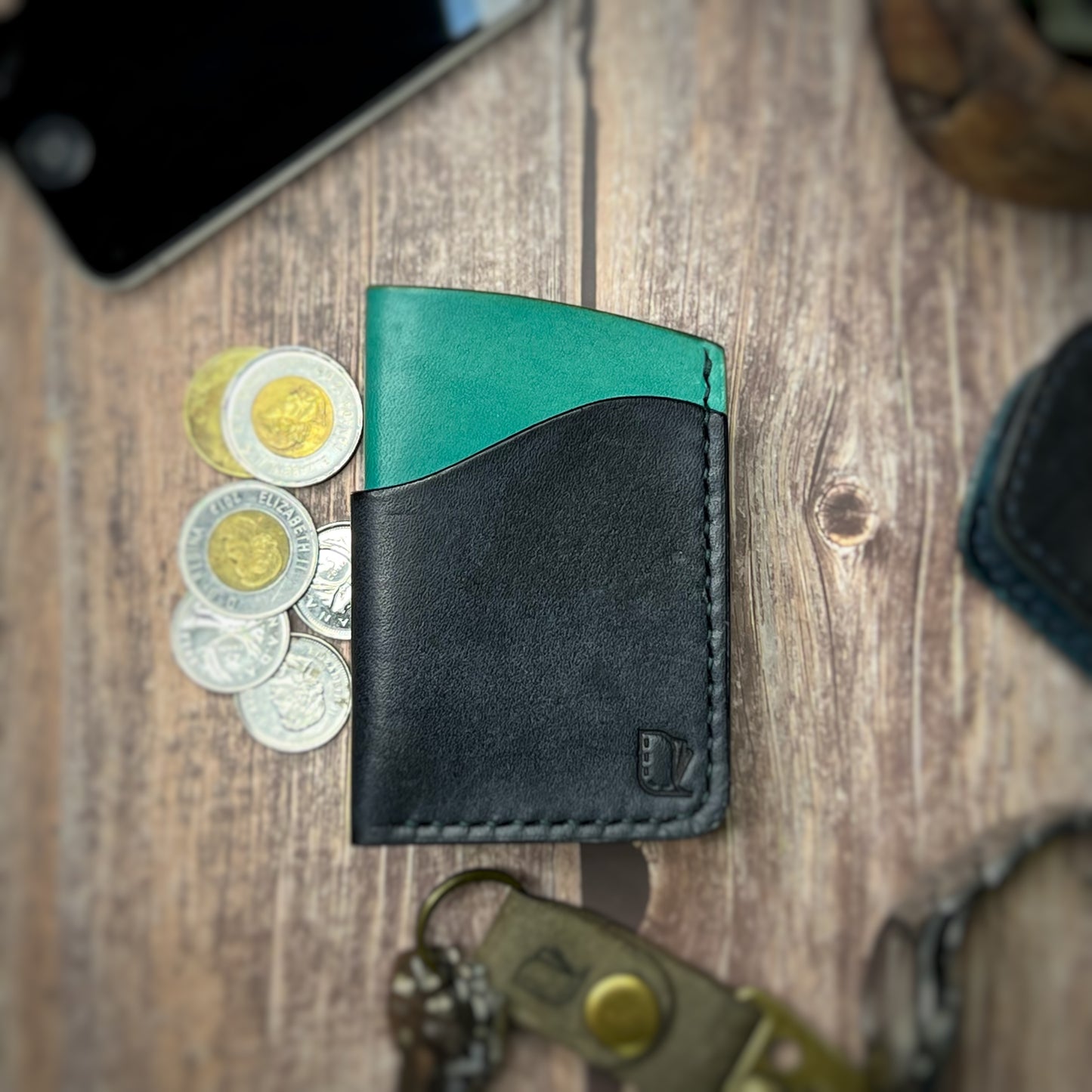 The Sycamore | Handmade Vegetable Tan Leather Cardholder