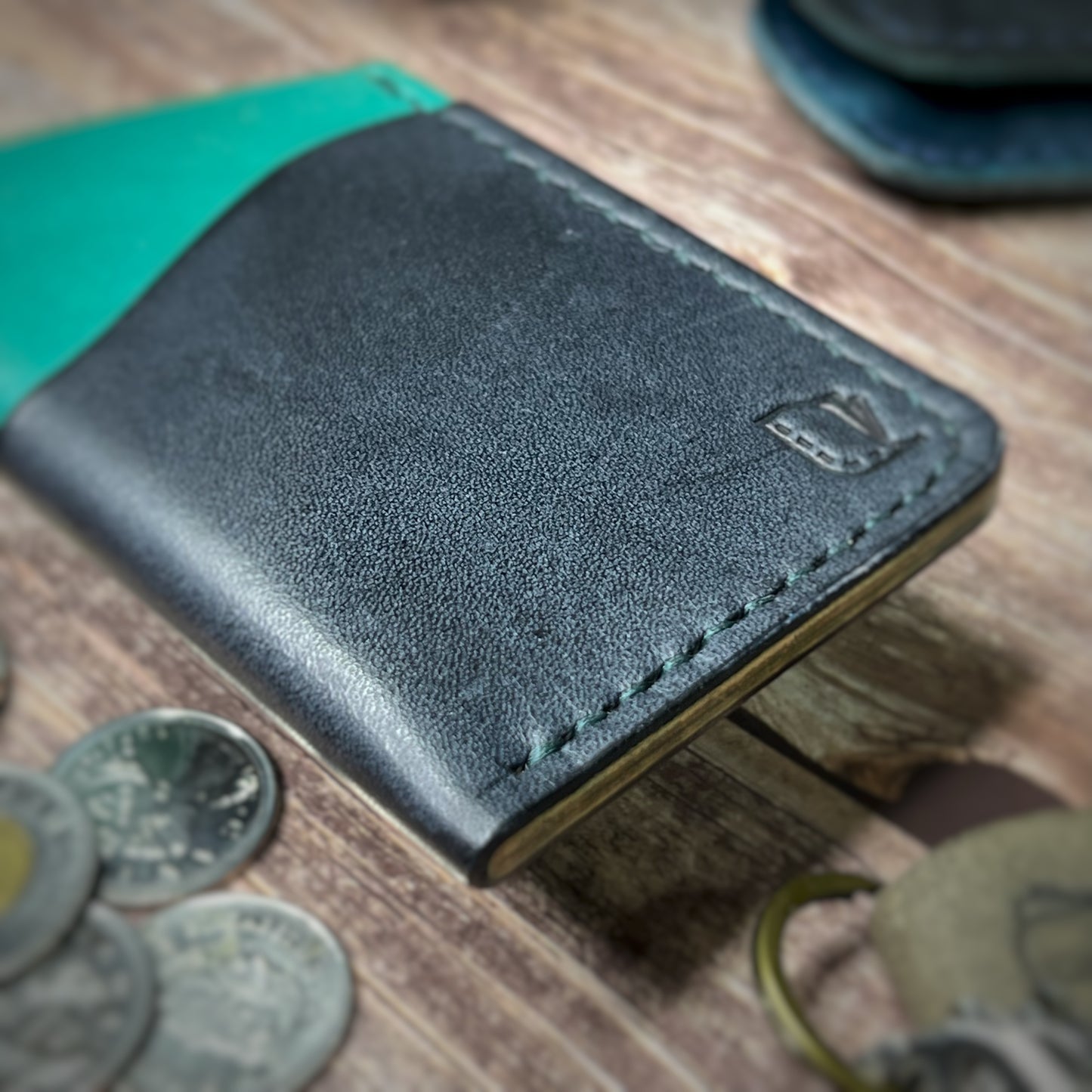 The Sycamore | Handmade Vegetable Tan Leather Cardholder