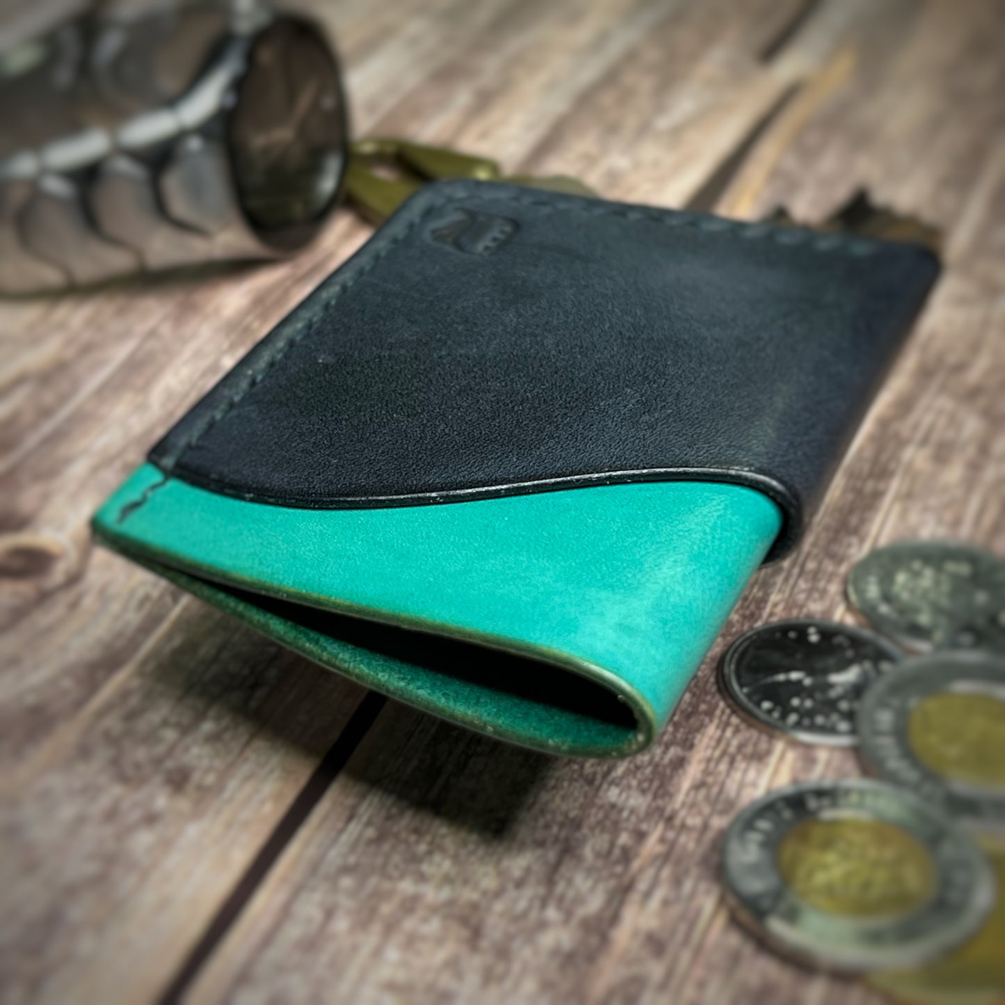 The Sycamore | Handmade Vegetable Tan Leather Cardholder