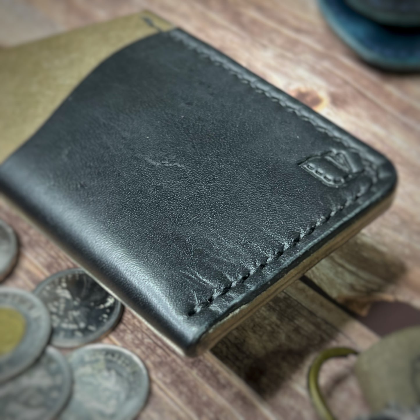 The Sycamore | Handmade Vegetable Tan Leather Cardholder