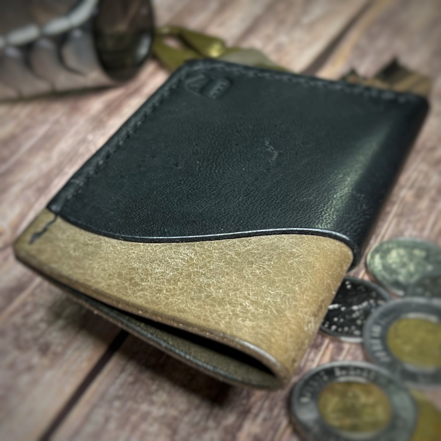 The Sycamore | Handmade Vegetable Tan Leather Cardholder