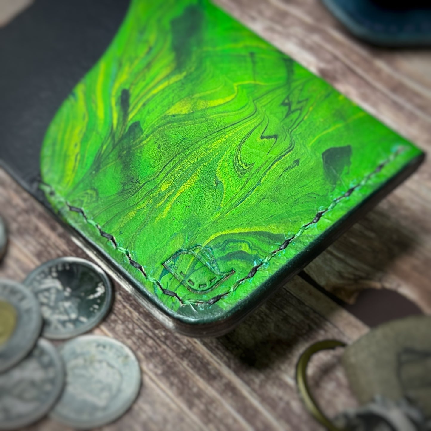 The Sycamore | Handmade Vegetable Tan Leather Cardholder
